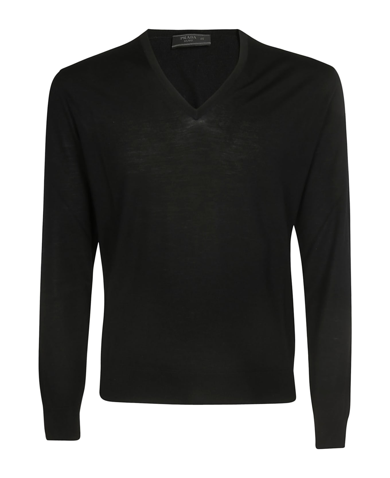 Prada Knitted Sweater - Black ニットウェア