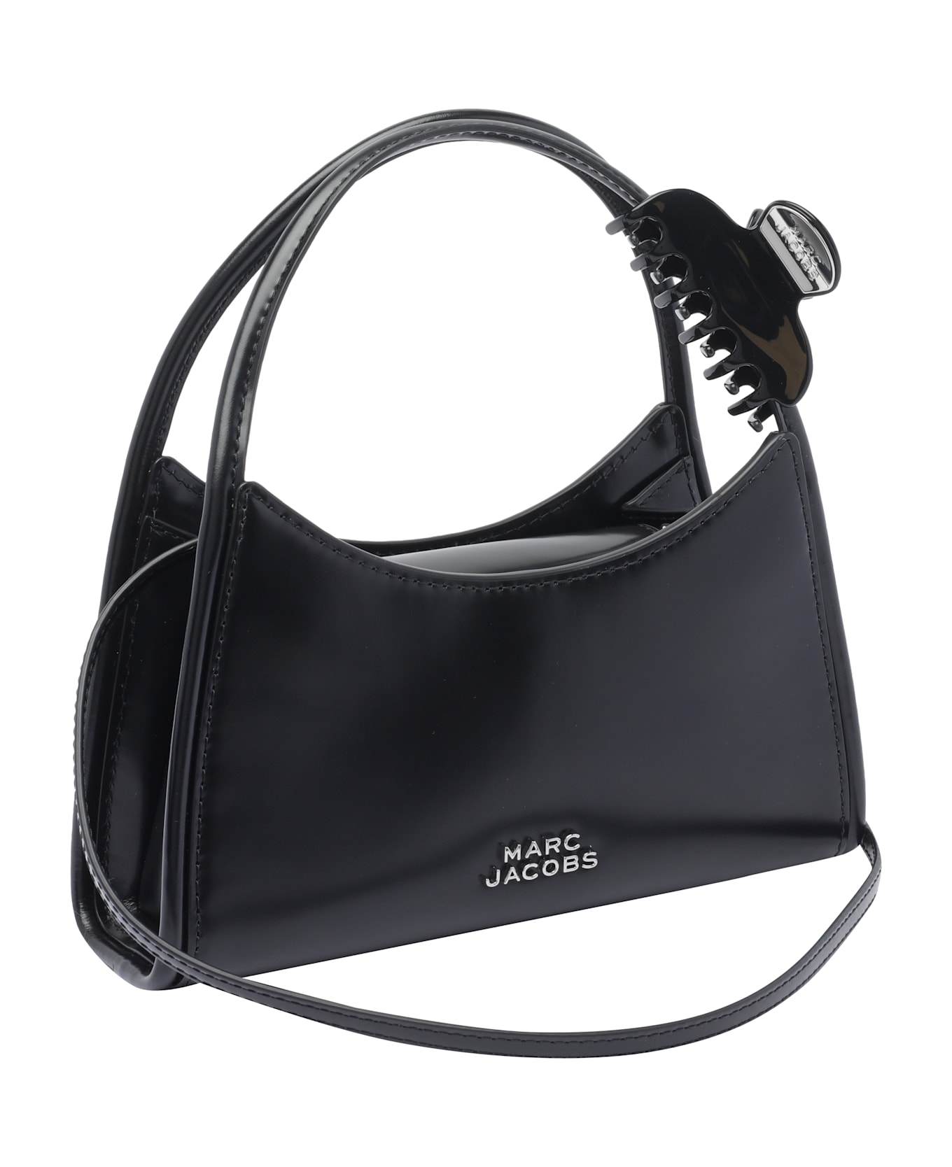Marc Jacobs The Claw Clip Shoulder Bag - Black