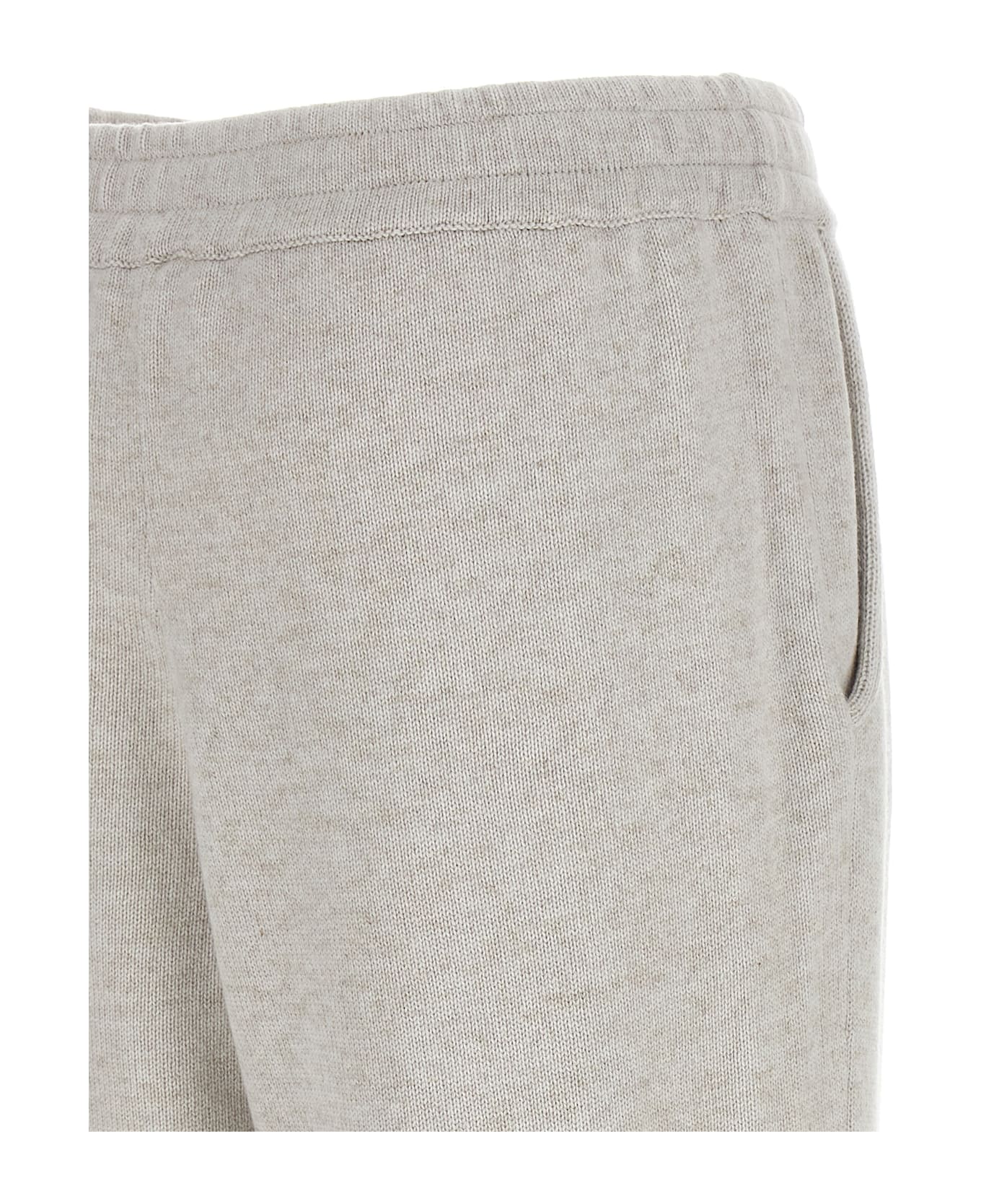 Brunello Cucinelli Knitted Joggers - Gray