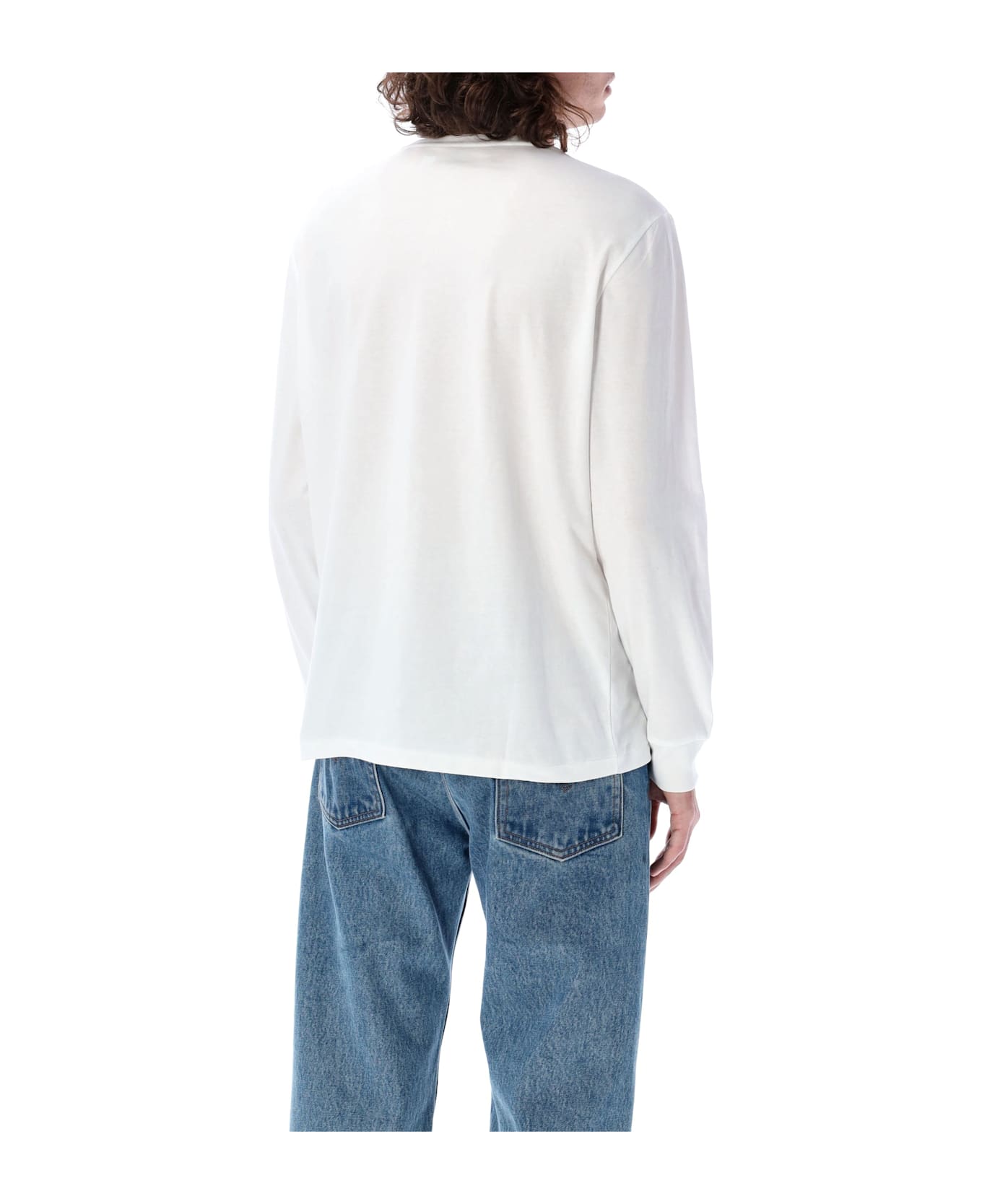 Polo Ralph Lauren Classic Fit Jersey Long-sleeve T-shirt - WHITE