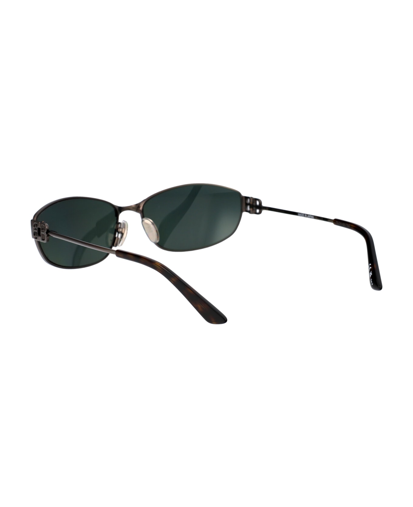 Balenciaga Eyewear Bb0336s Sunglasses - 005 GREY GREY GREEN