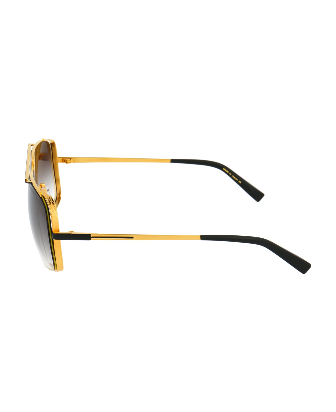 Dita Midnight Special Sunglasses - Yellow Gold - Matte Black