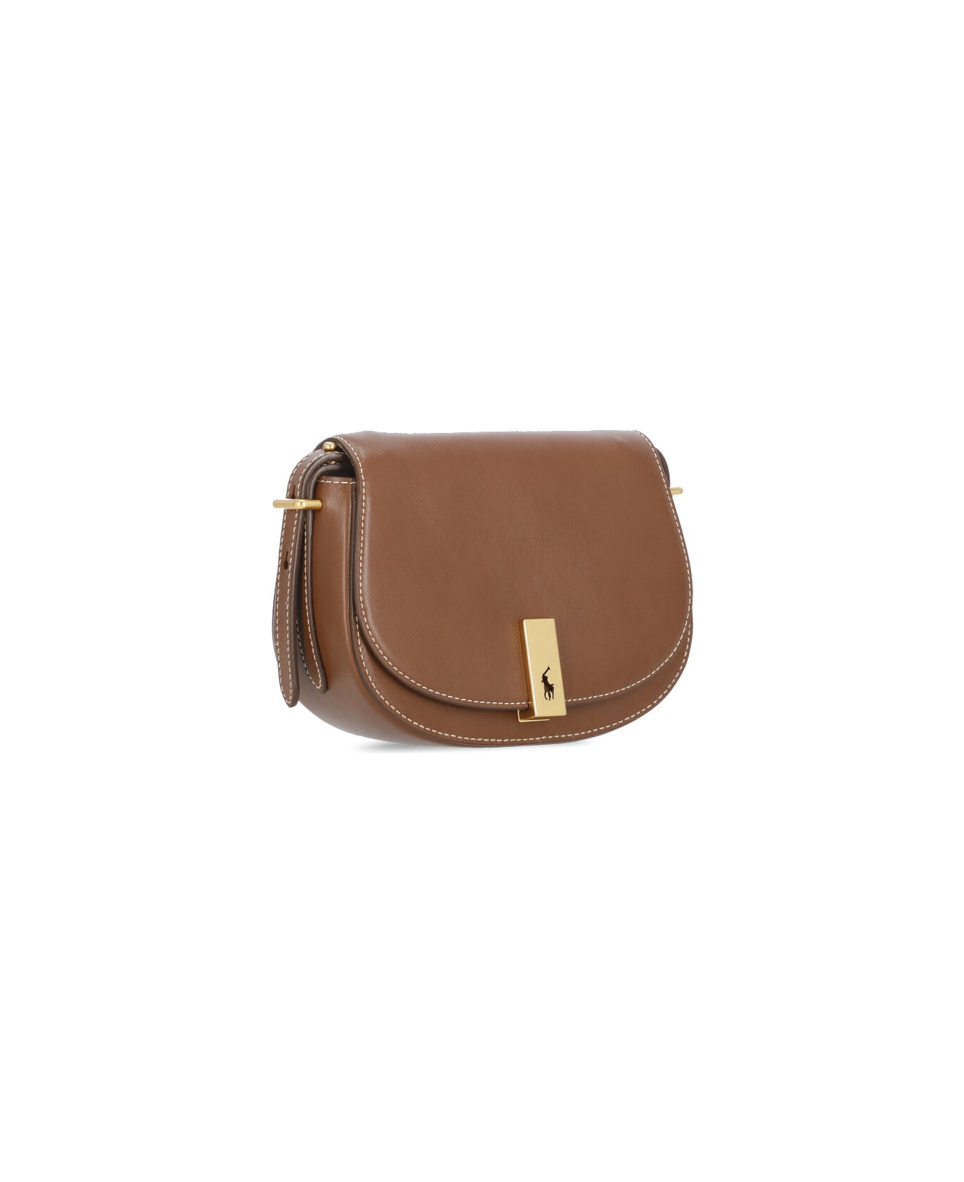 Ralph Lauren Mini Saddle Bag - Brown