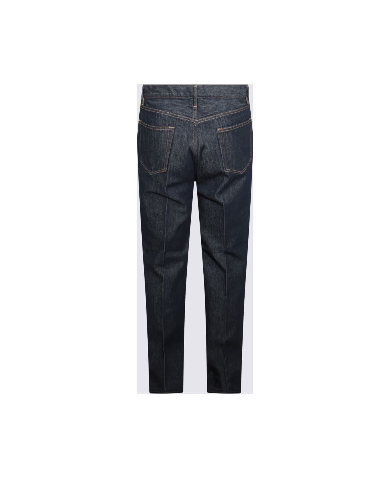 Auralee Blue Cotton Jeans - Blue