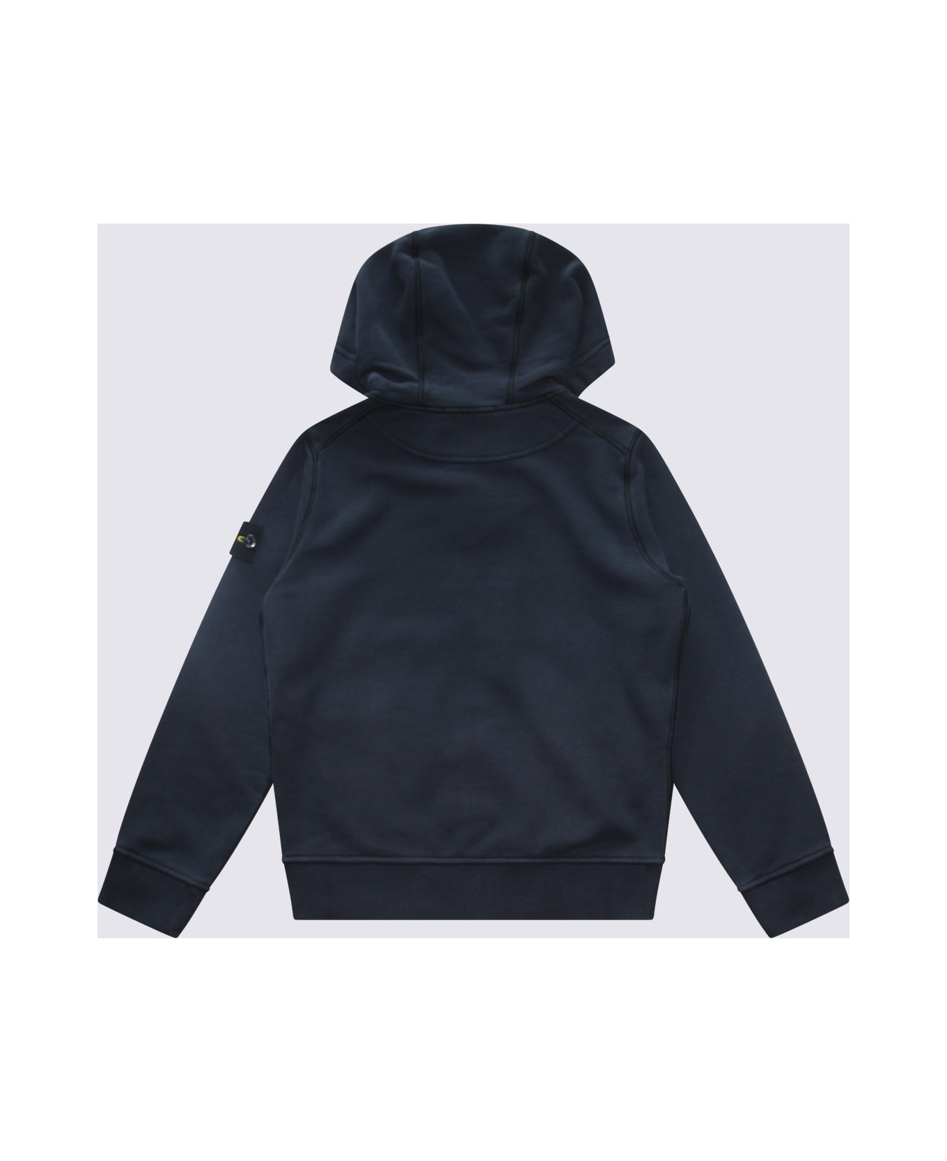 Stone Island Navy Blue Cotton Sweatshirt - Blue