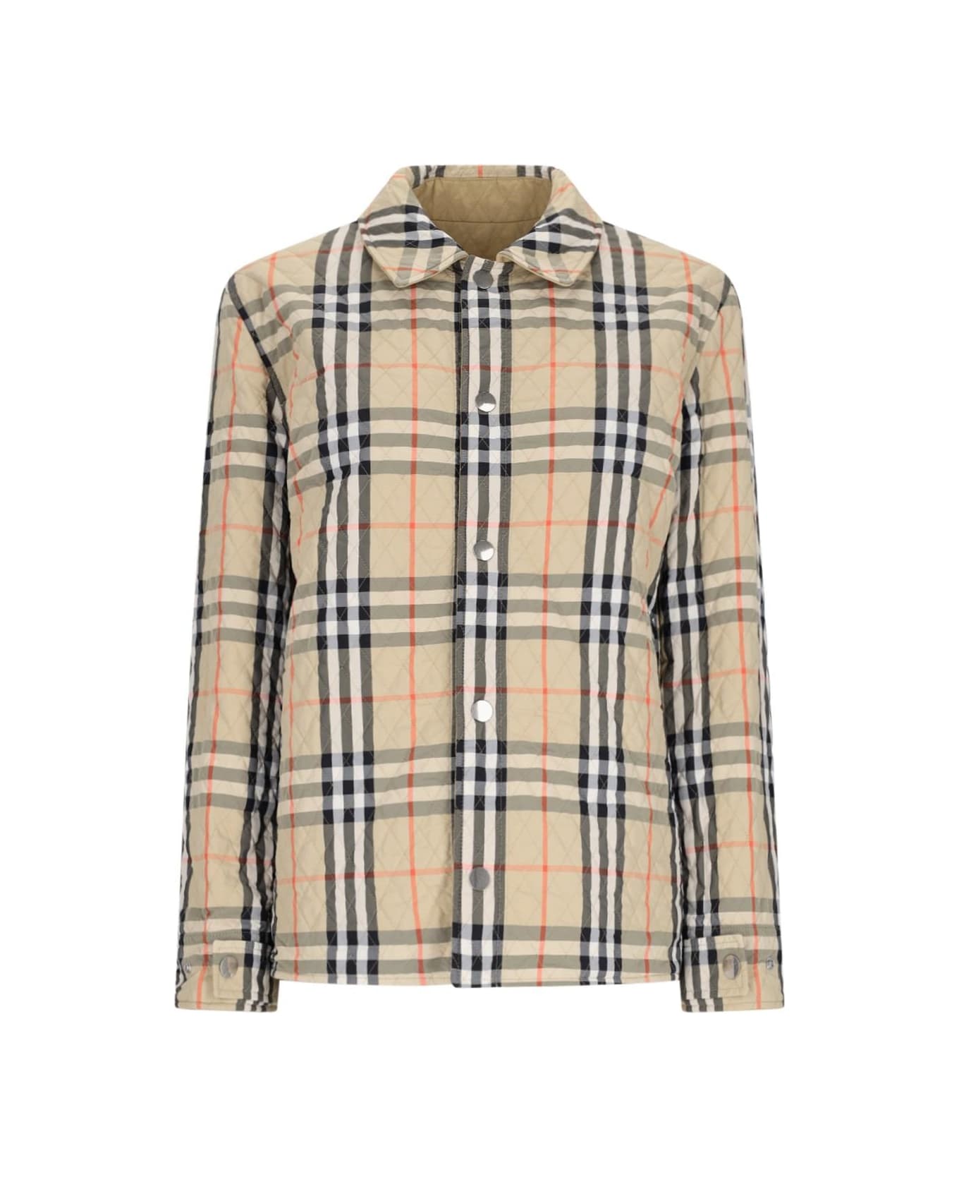 Burberry Reversible Single-breasted Jacket - Beige