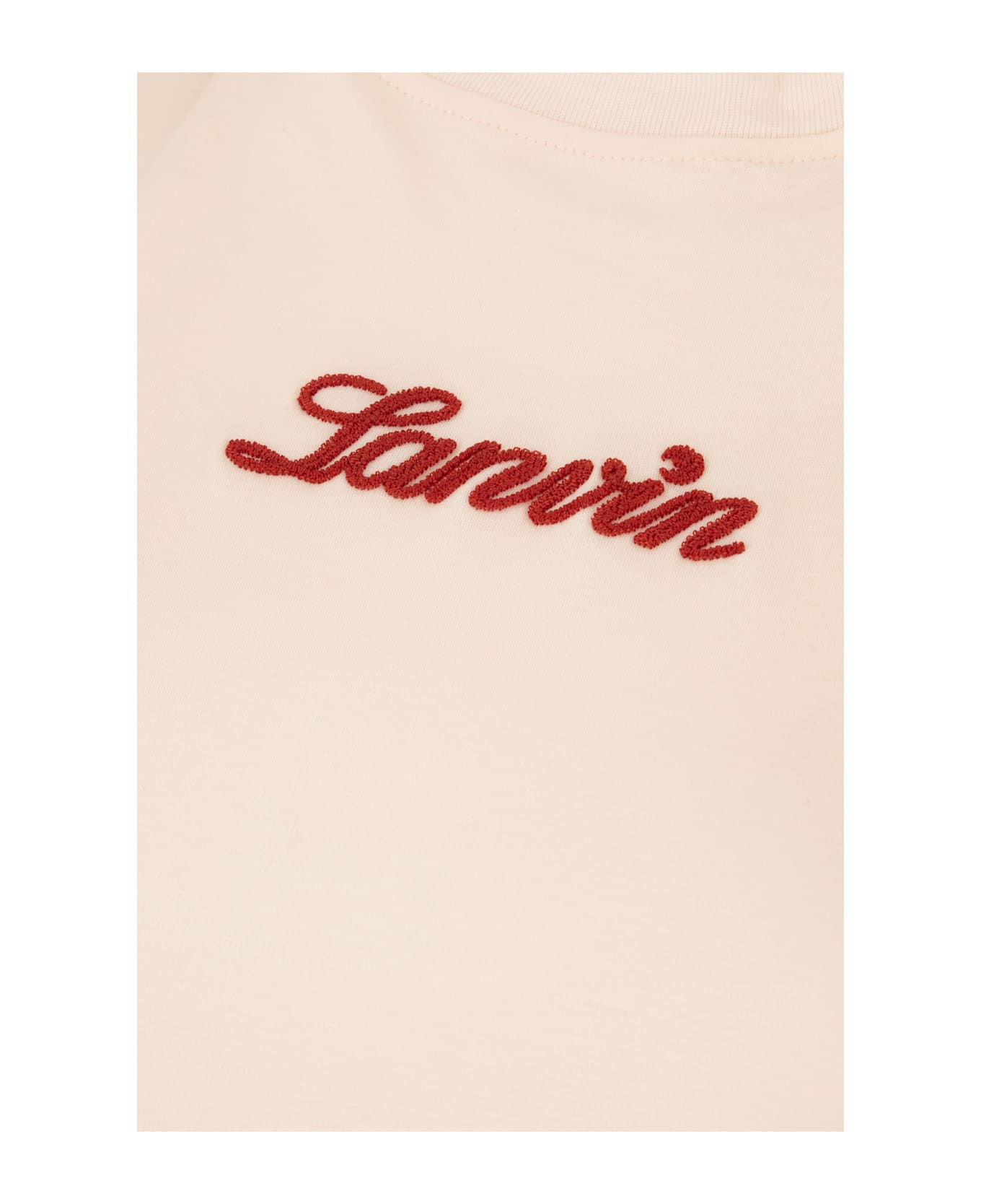 Lanvin Salmon Cotton T-shirt - Rosa