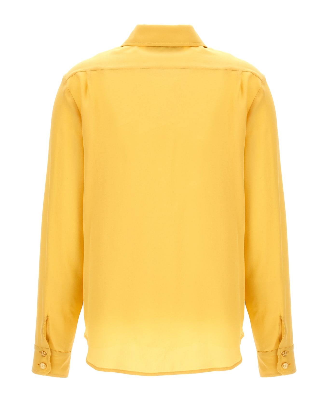 Gucci Silk Shirt - Yellow & Orange