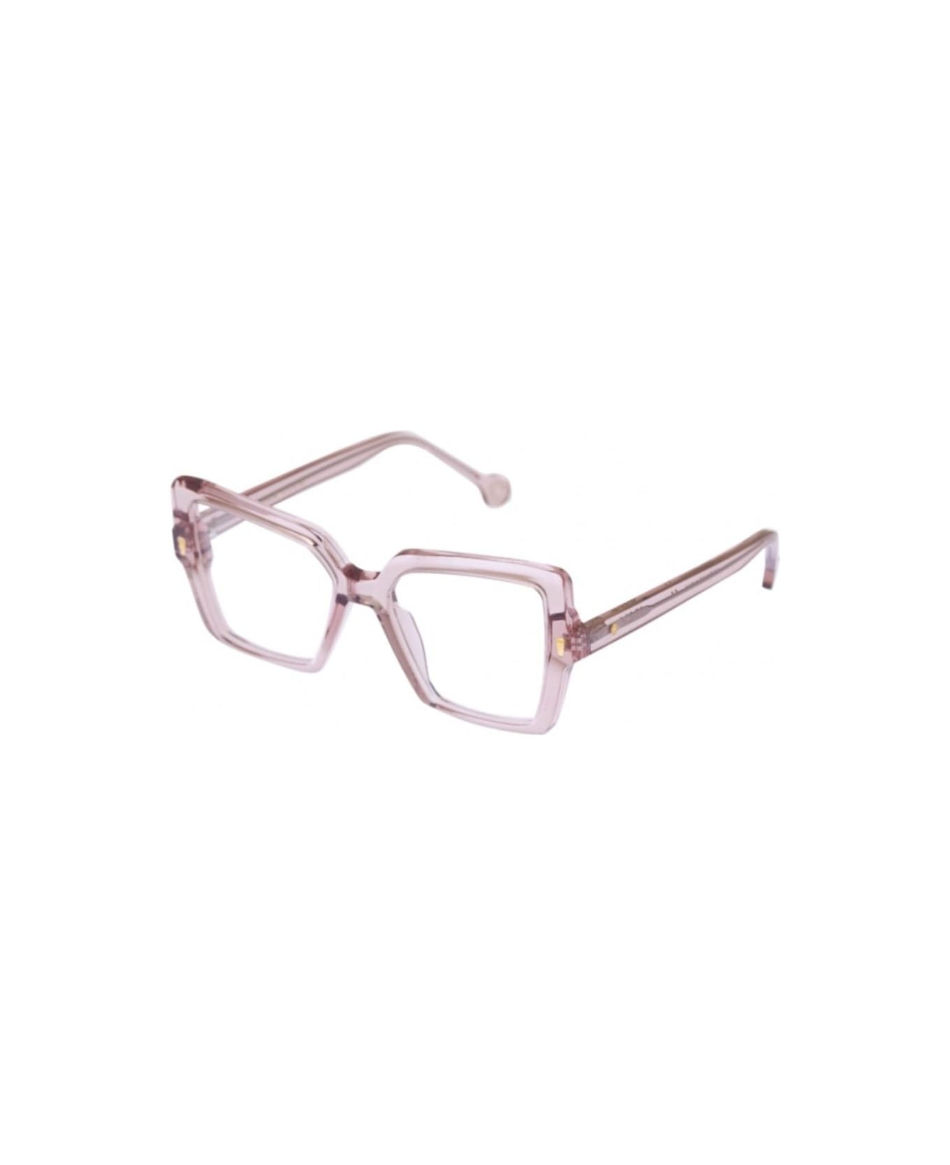 Kyme Gea Col 4 - Optical Glassestransp Peach - transp  peach