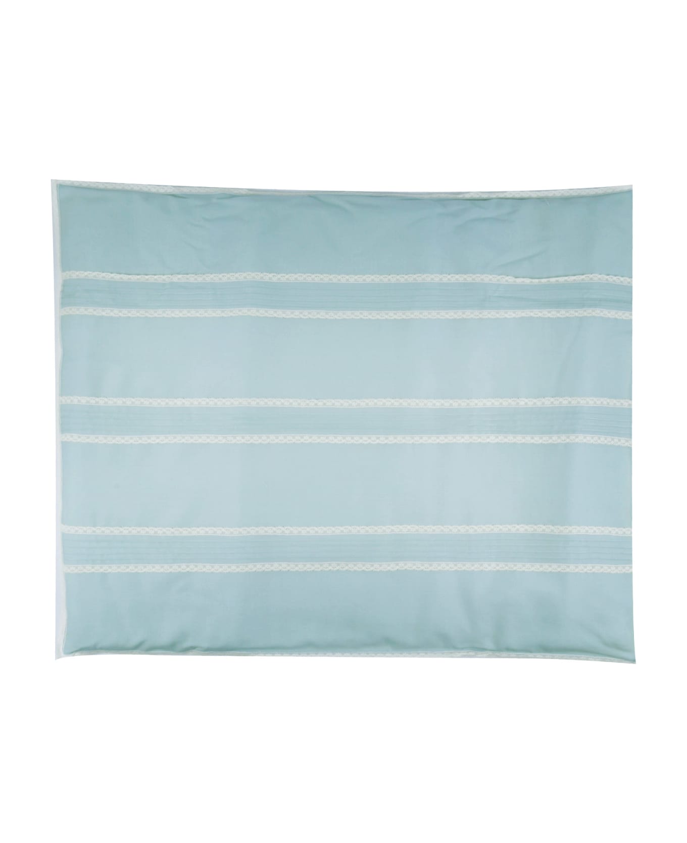 Piccola Giuggiola Wool Blanket - Light blue