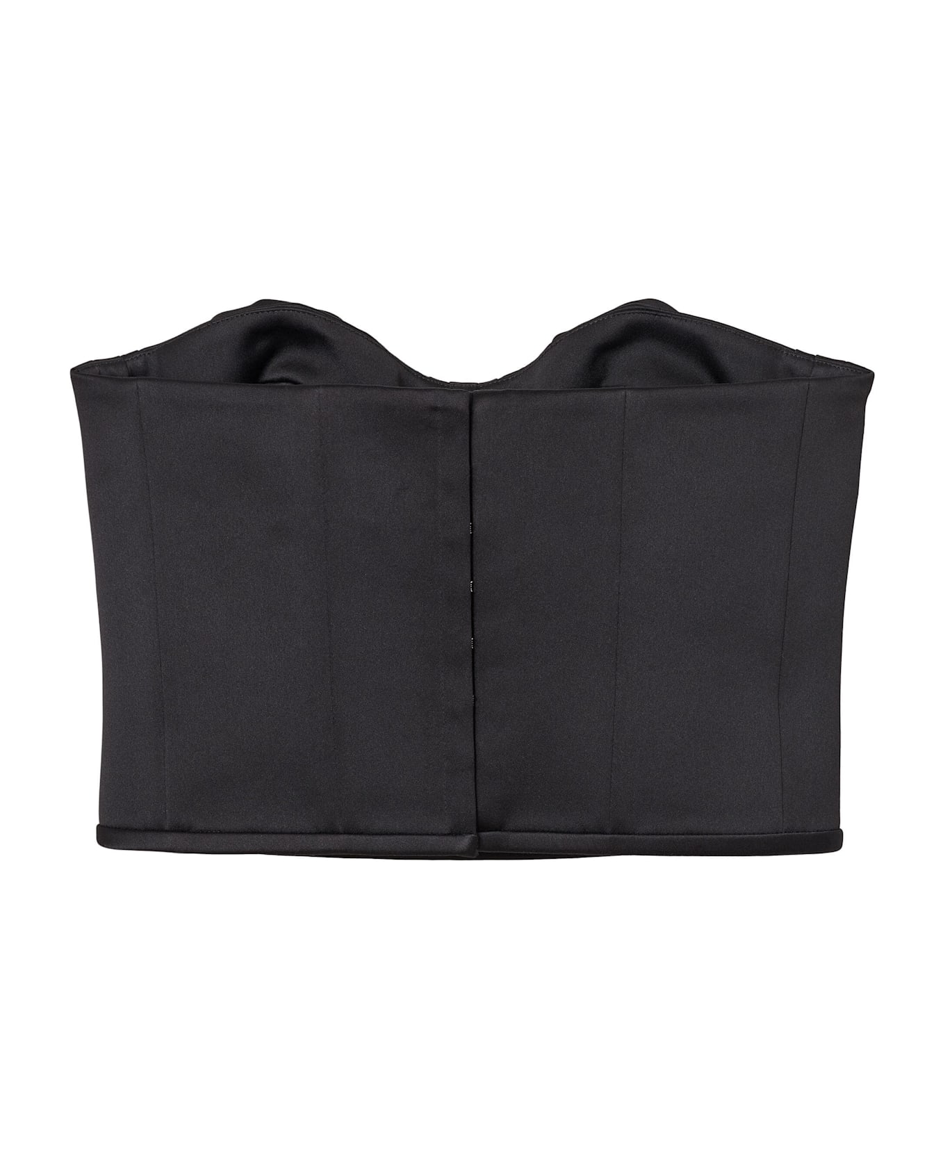 Marc Jacobs Bustier Satin - Black