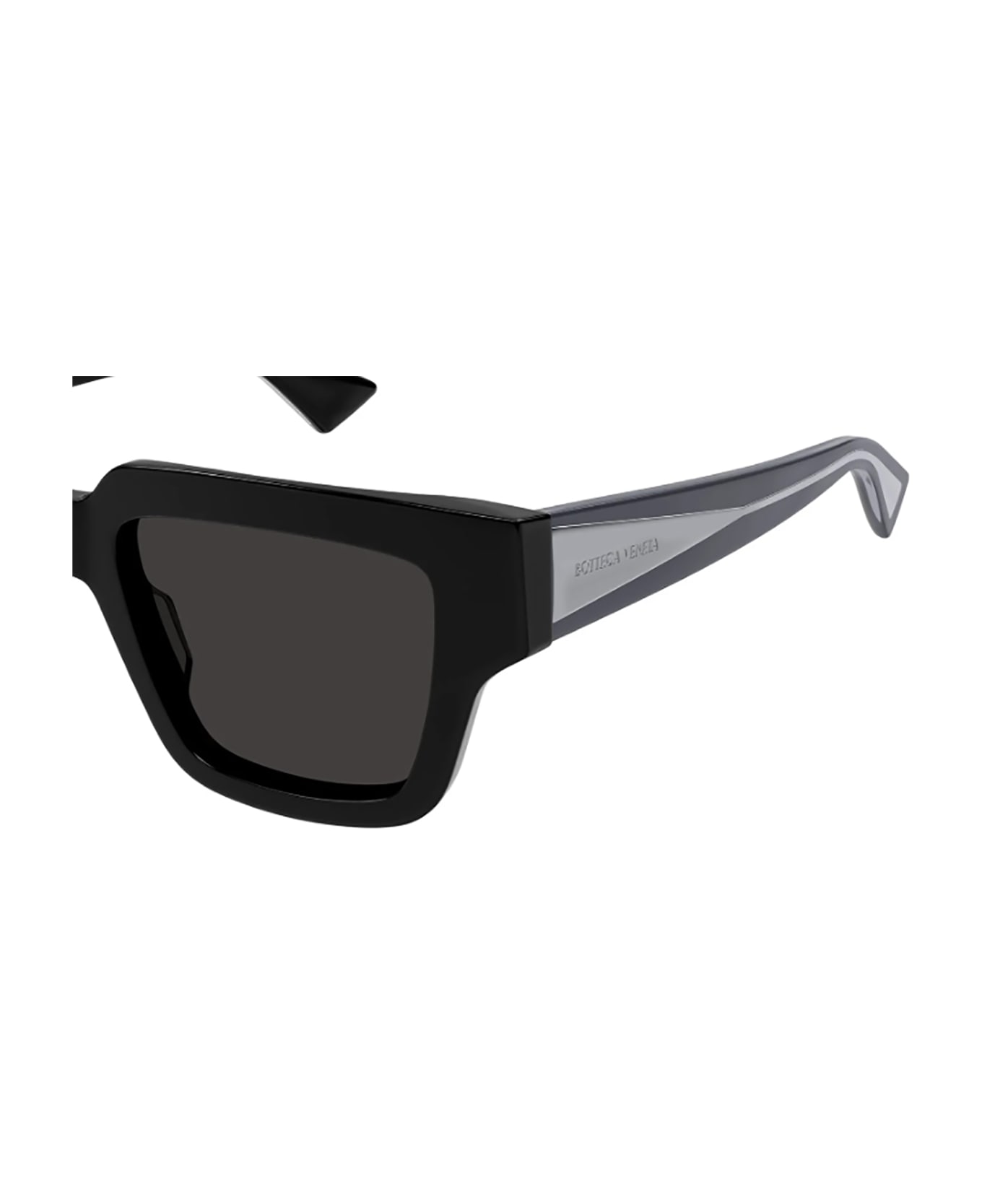 Bottega Veneta Eyewear BV1276S Sunglasses - Black Grey Grey