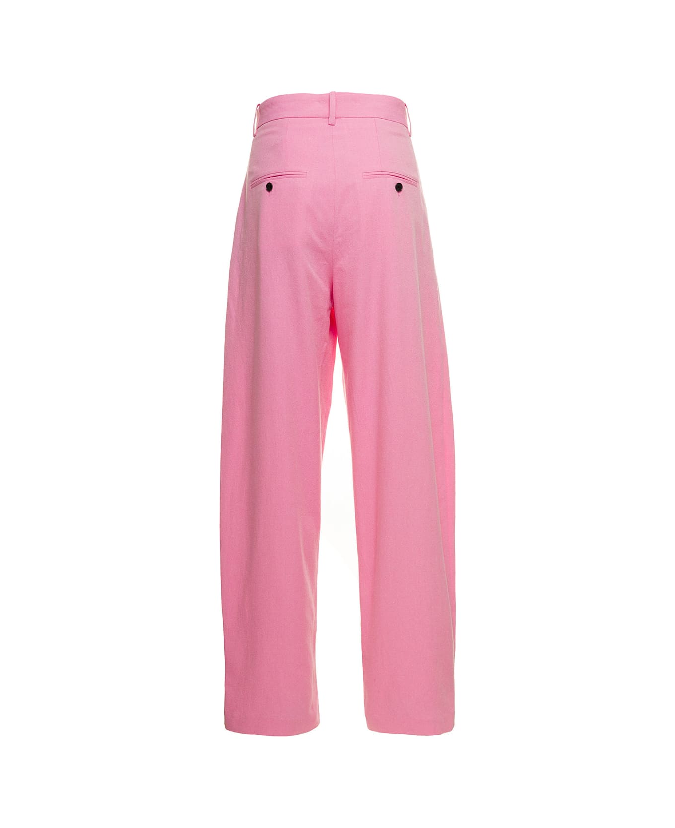 Isabel Marant 'sopiaeva' Baby Pink Palazzo Pants With Belt Loops In Viscose And Cotton Woman Isabel Marant - Pink