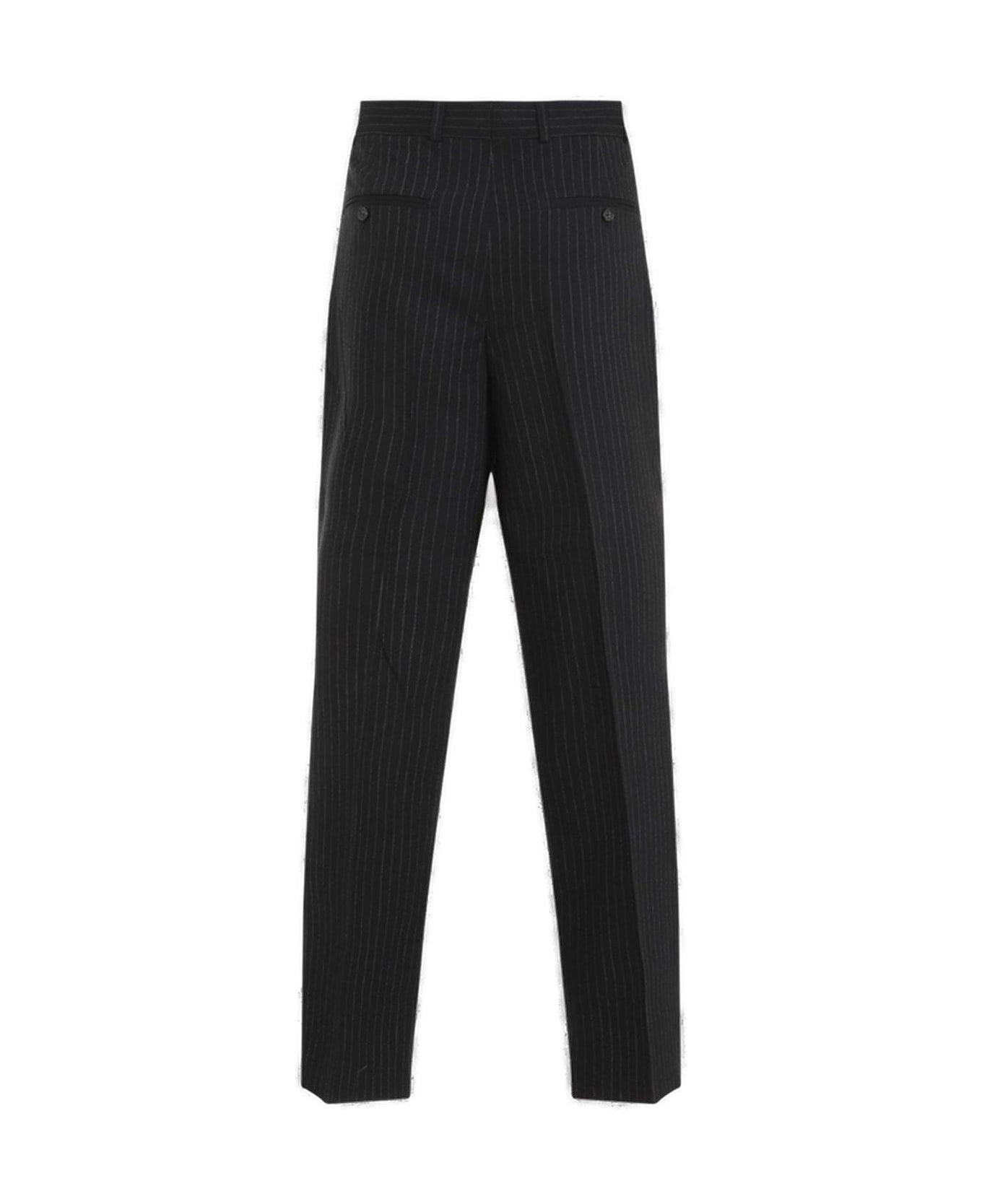 Totême Tailored Pinstriped Trousers - Blue