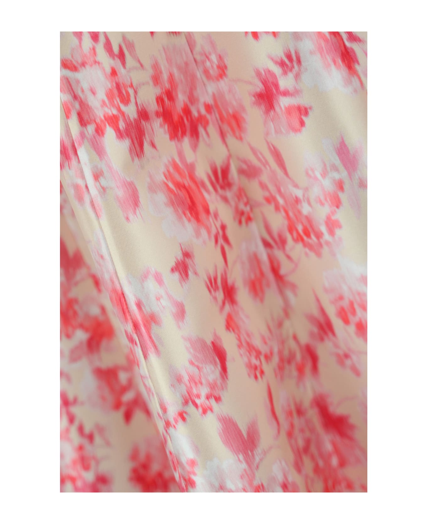 Philosophy di Lorenzo Serafini Radzmir Skirt With Floral Print - Fantasy Ivory