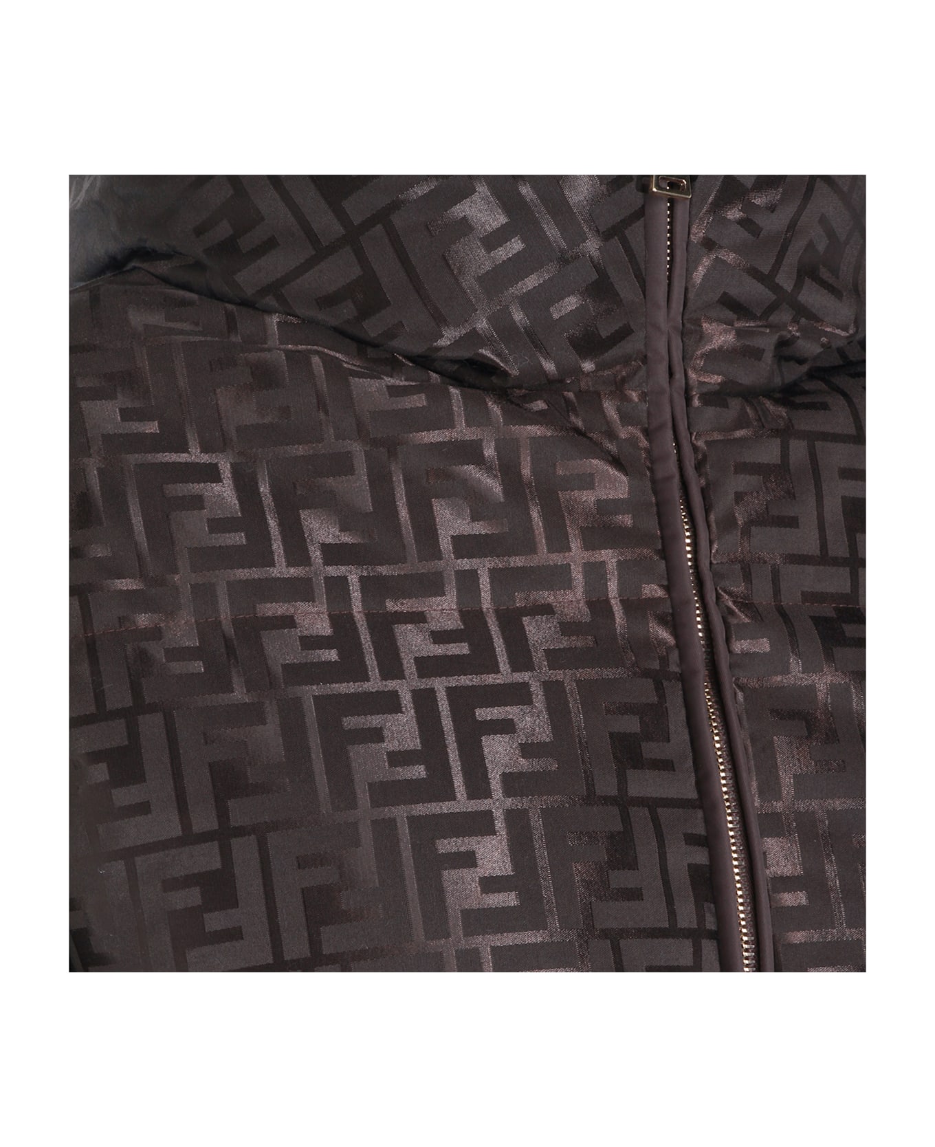 Fendi Brown Down Jacket - Brown