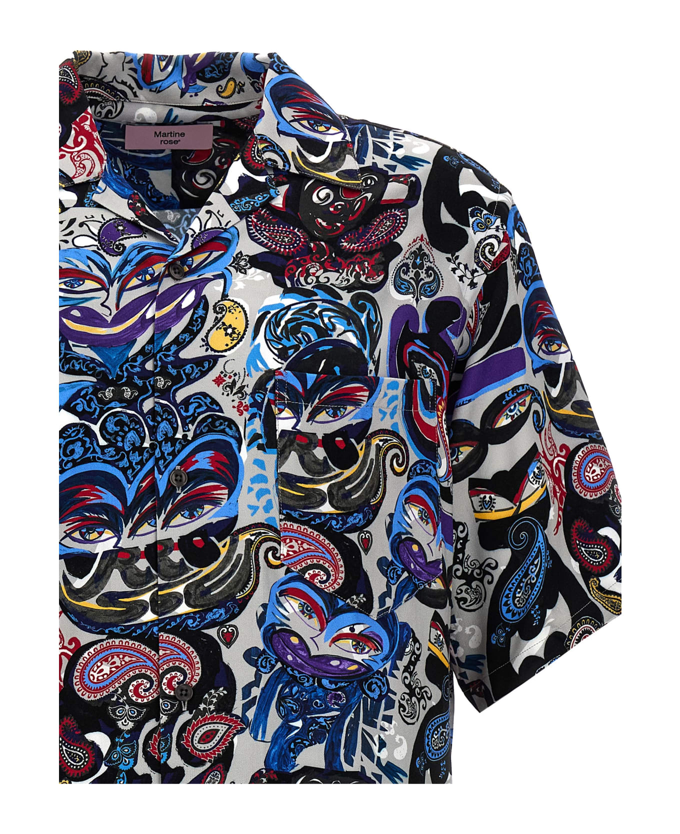 Martine Rose 'grey Creature' Shirt - Multicolor シャツ