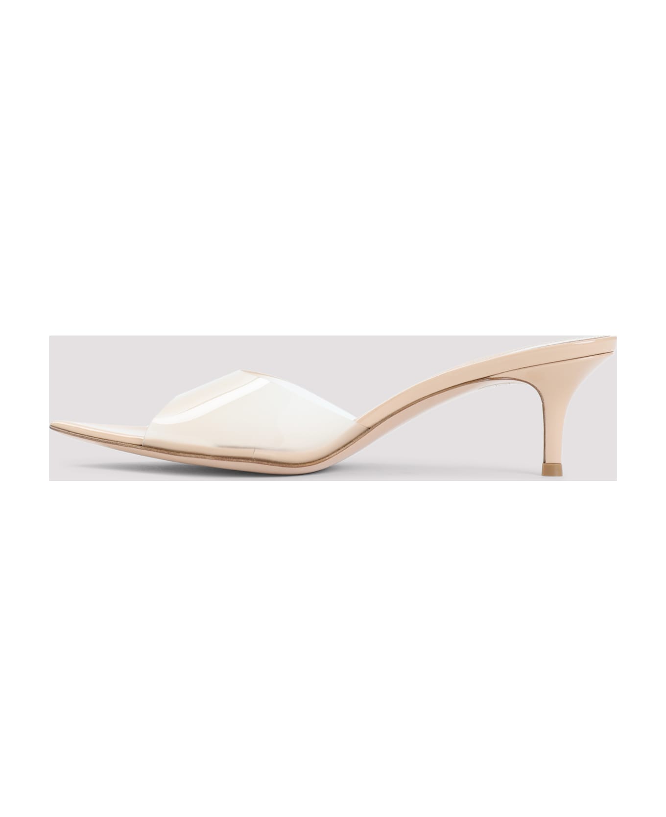 Gianvito Rossi Elle 55 Mules - Nunu Nude Nude
