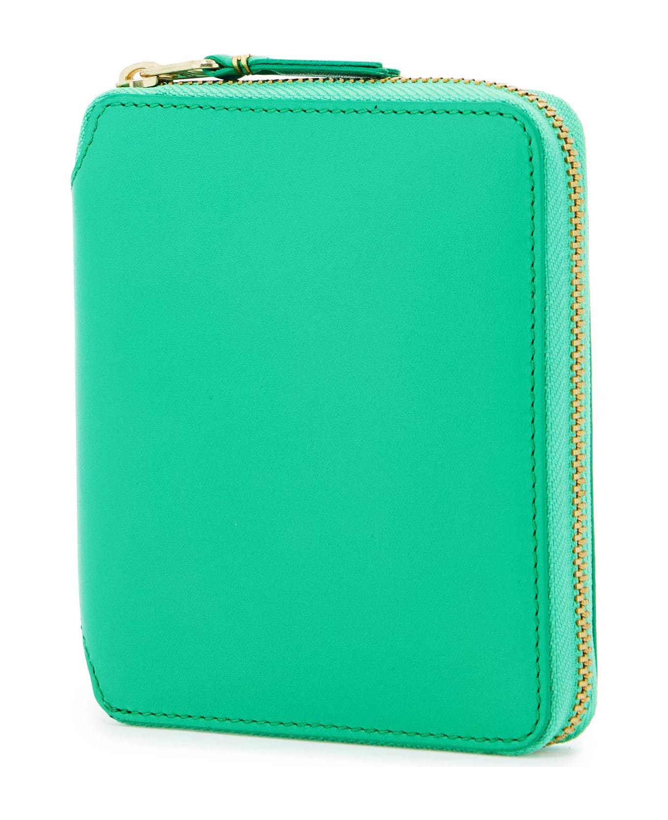 Comme des Garçons Wallet Zip-aournd Wallet - GREEN (Green)