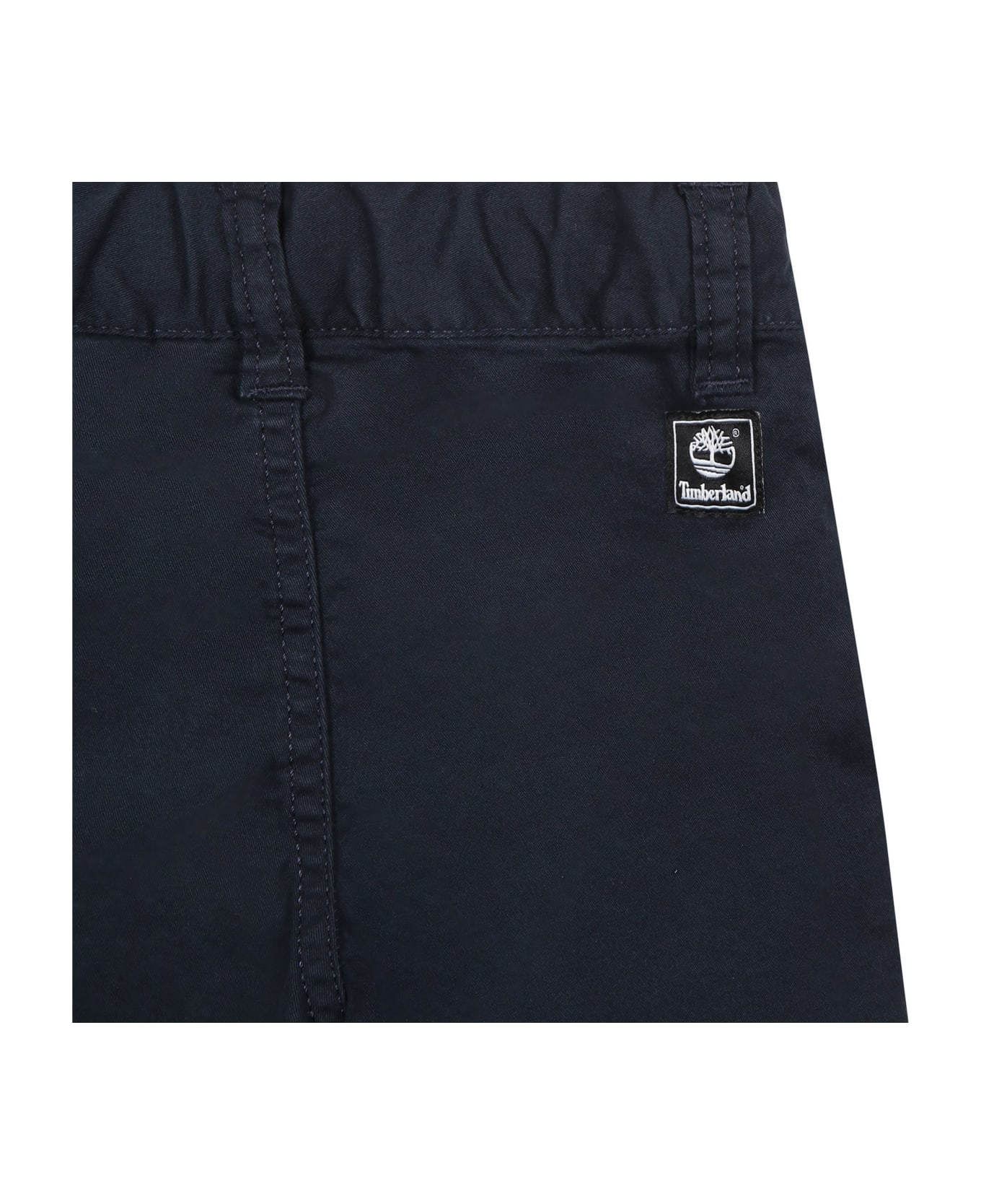 Timberland Blue Casual Shorts For Baby Boy - Blue ボトムス