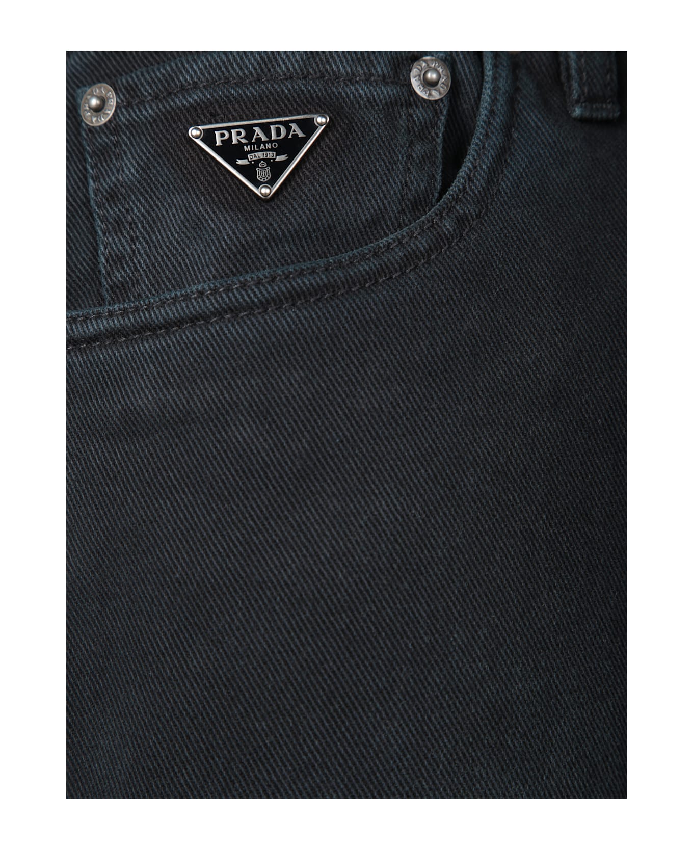 Prada Straight Jeans - Black