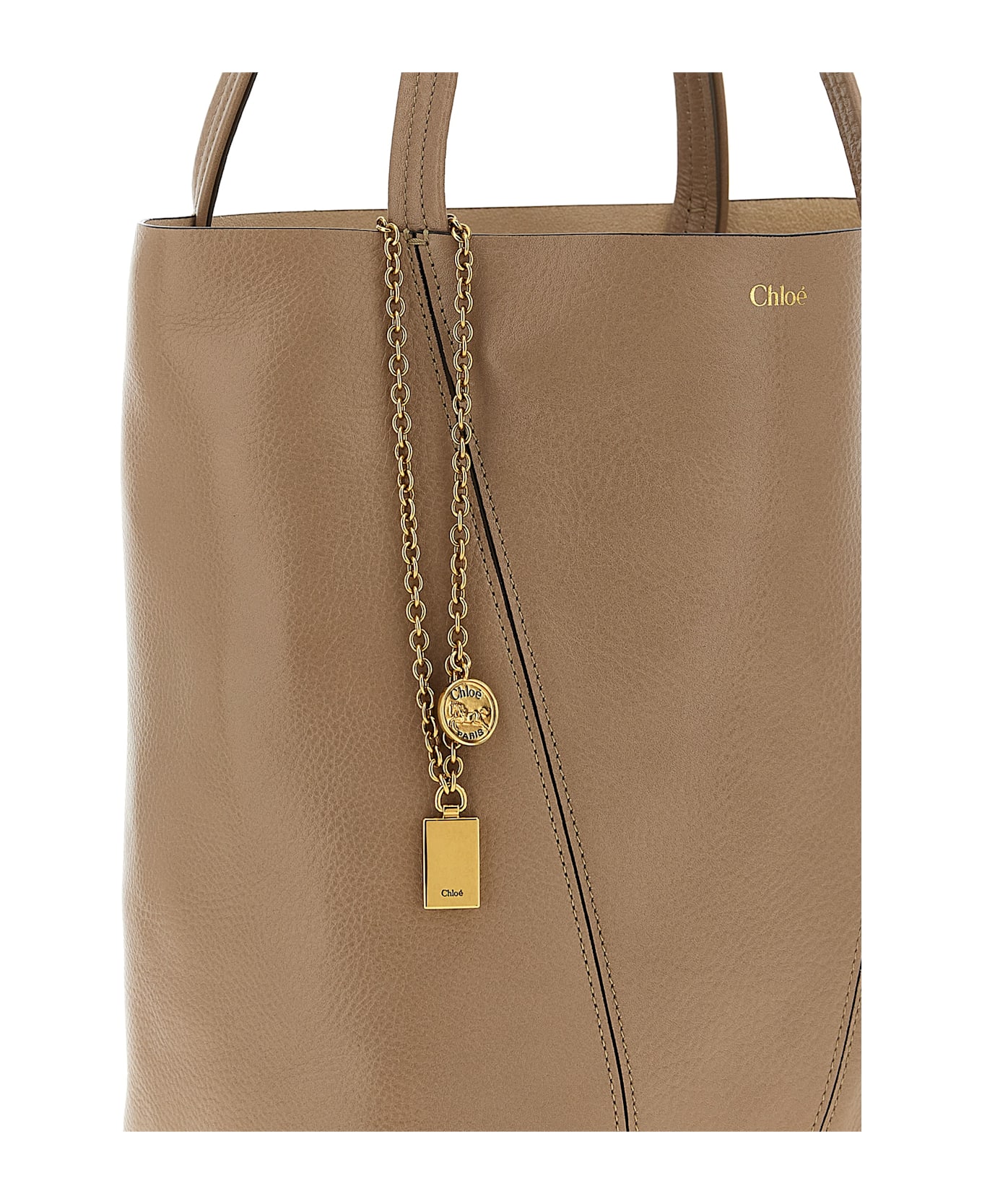 Chloé 
chloé Spin
 Shoulder Bag - Gray
