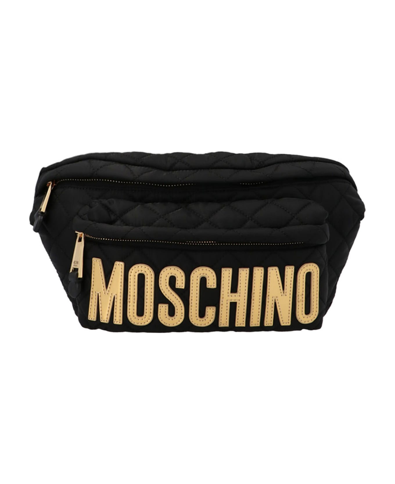 Moschino Logo Fanny Pack - Black   ベルトバッグ