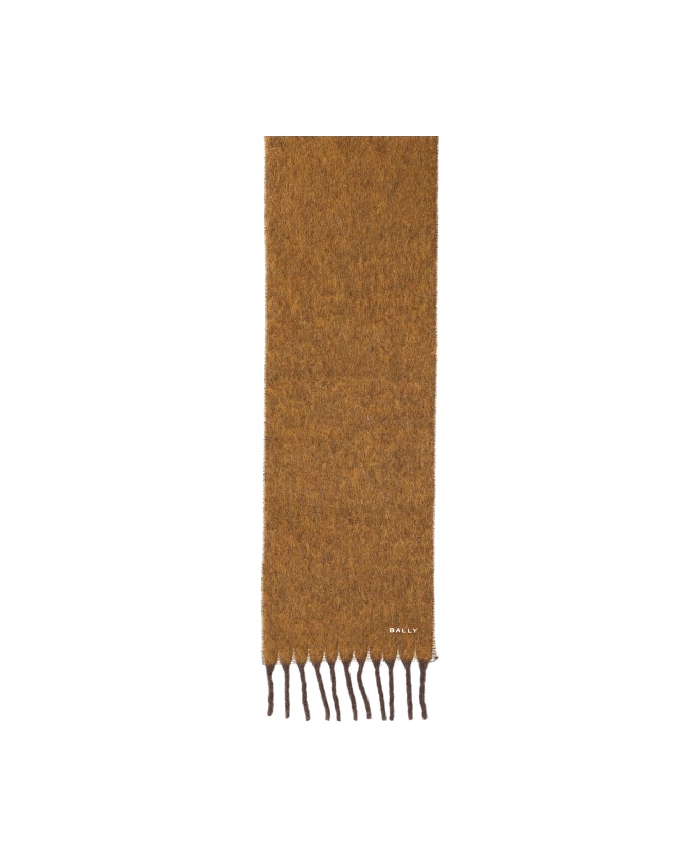 Bally Wool Blend Scarf - BROWN