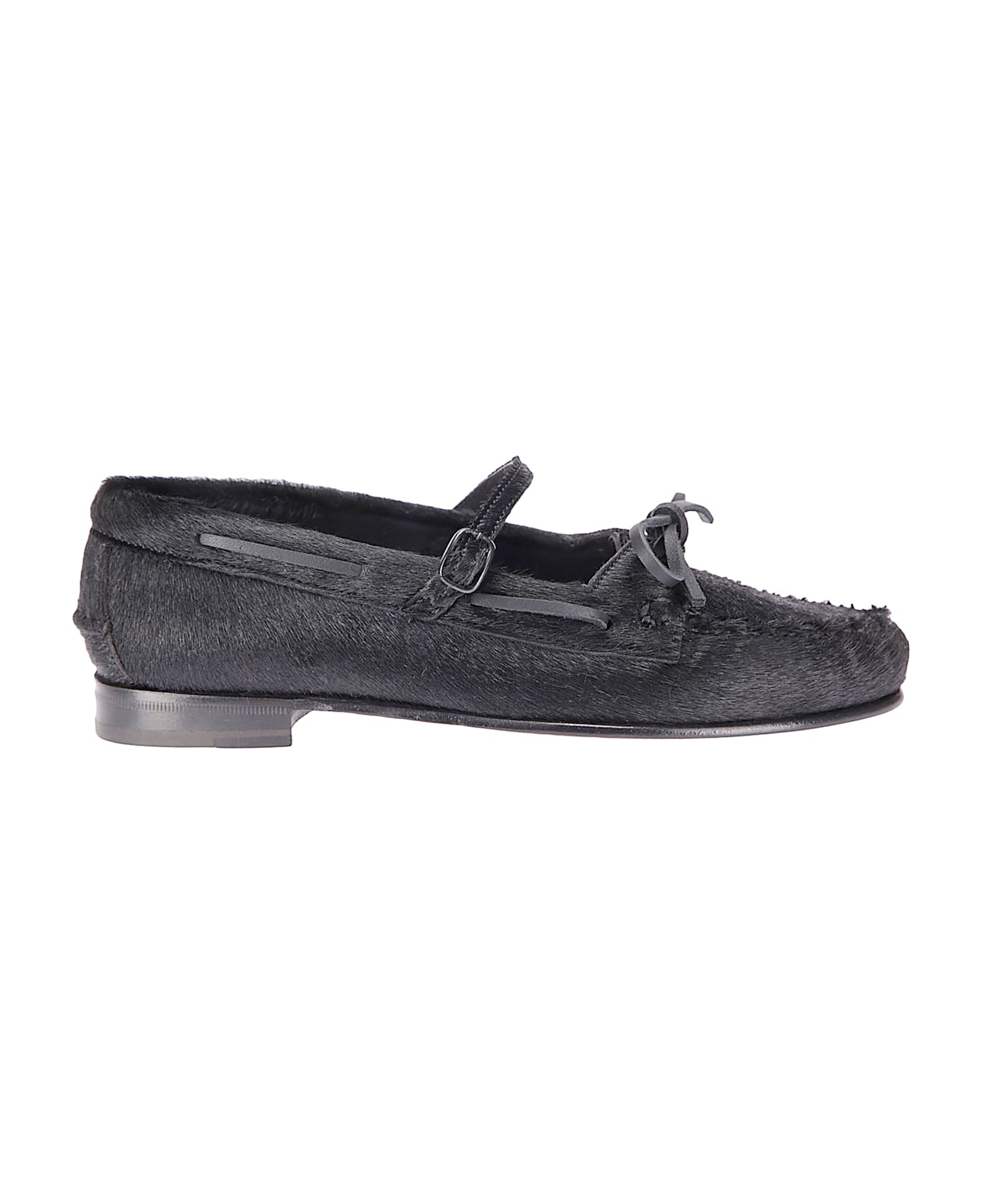 Hereu Lorea Calf Hair - Black