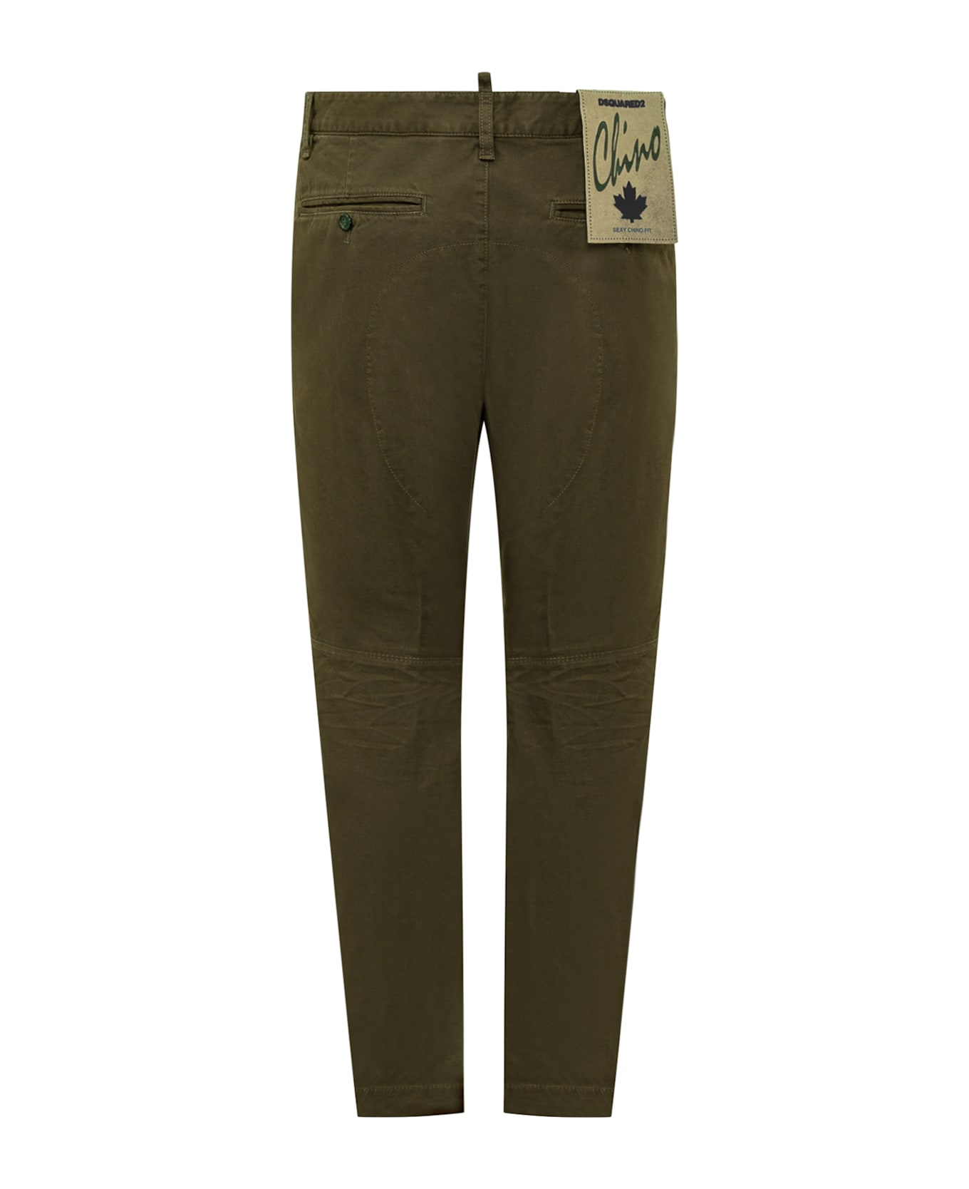 Dsquared2 Sexy Chino Pants - MILITARY GREEN ボトムス