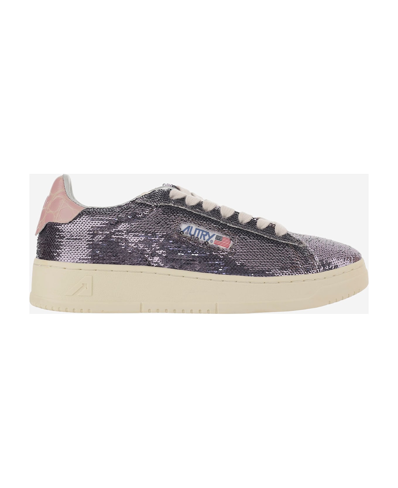 Autry Dallas Low Sparkling Sneakers - Purple