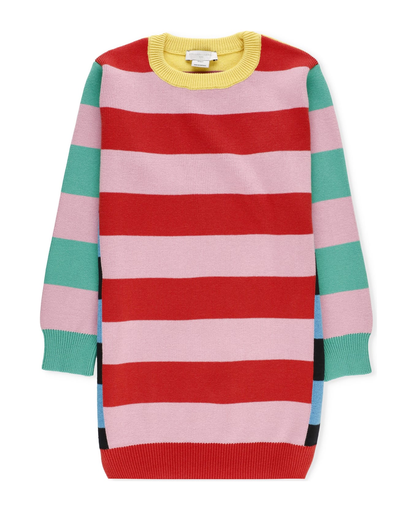 Stella McCartney Kids Striped Pattern Dress - MultiColour ワンピース＆ドレス