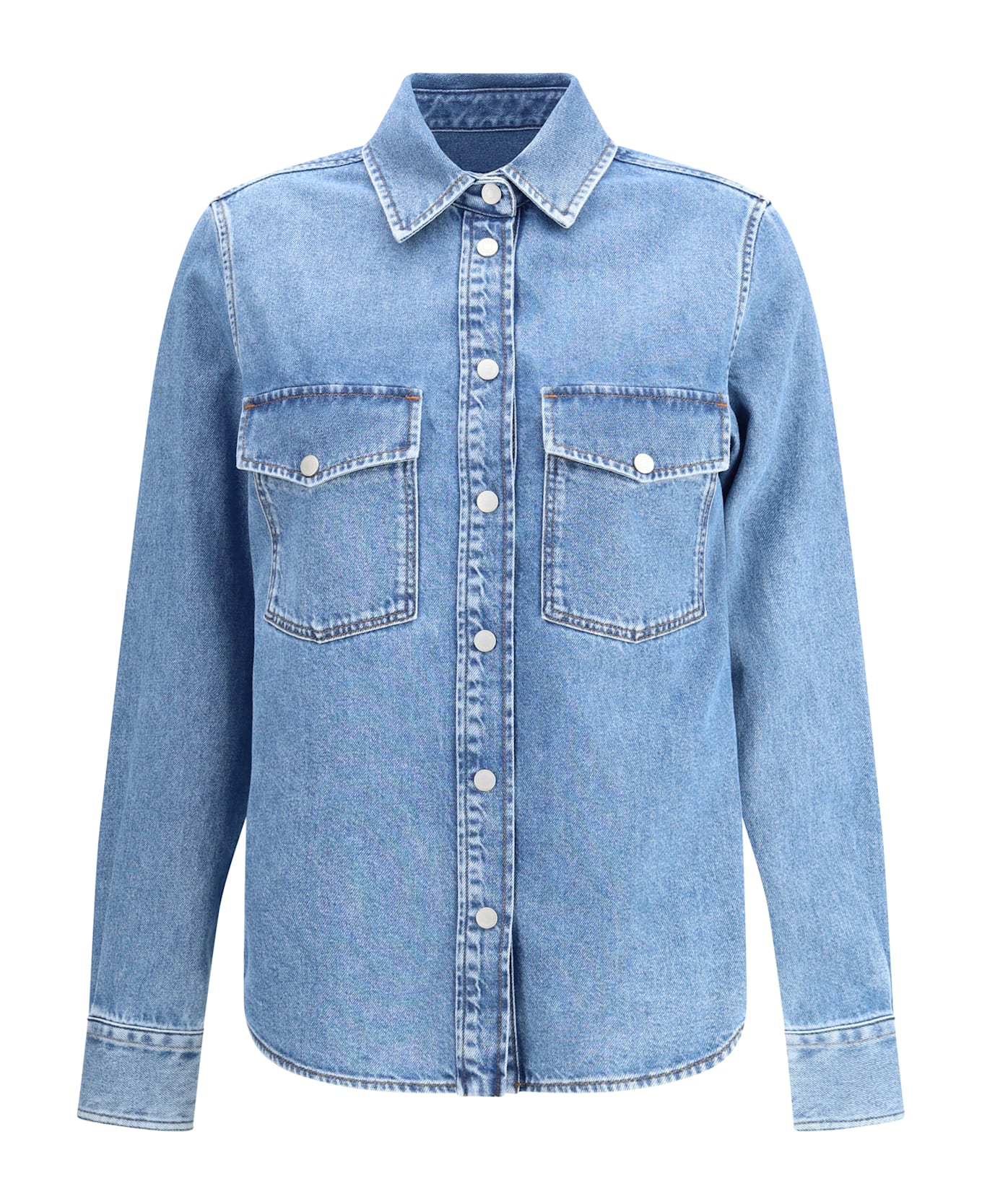 Jacob Cohen Western Cotton Denim Shirt