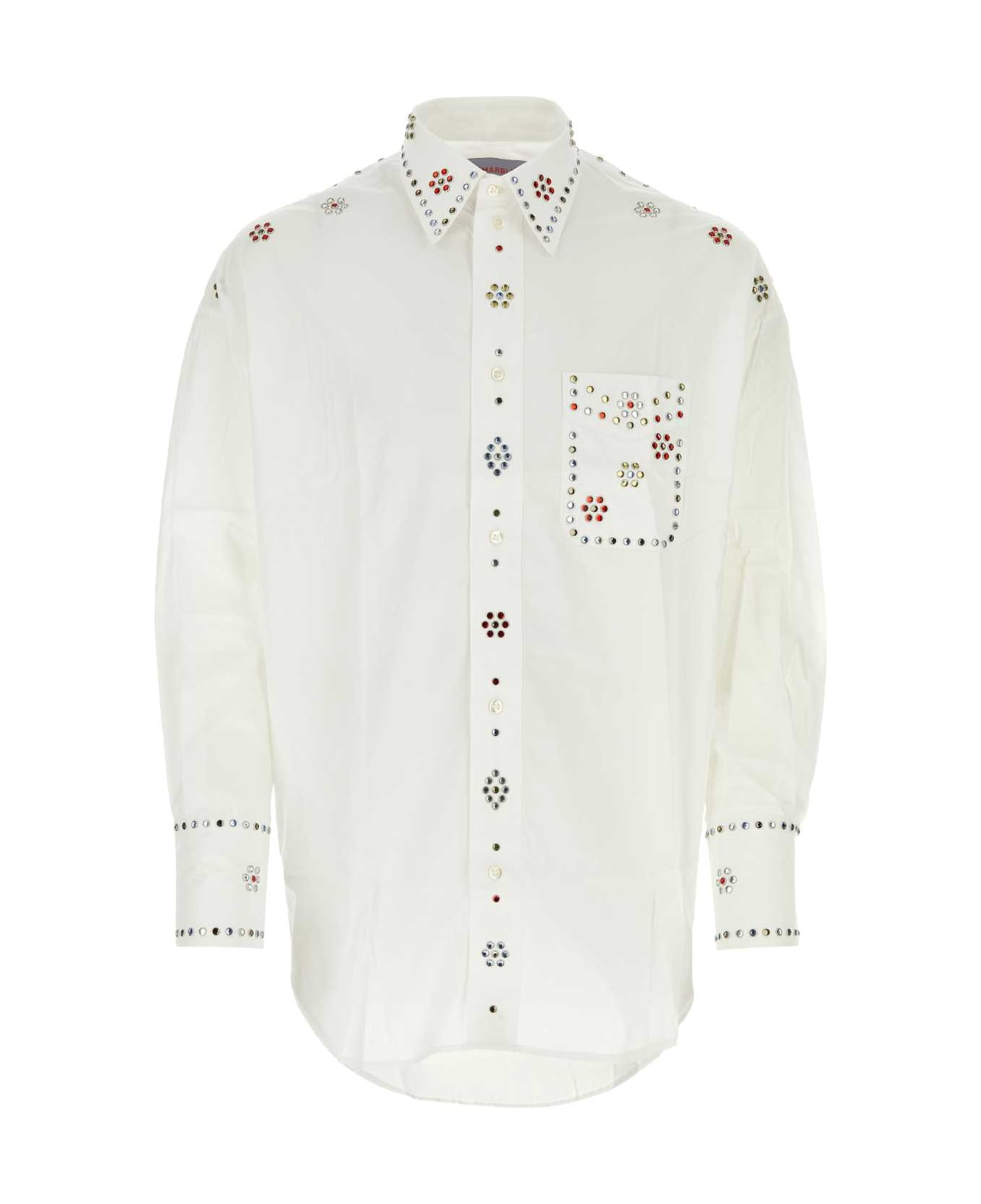 Bluemarble White Poplin Shirt - WHT