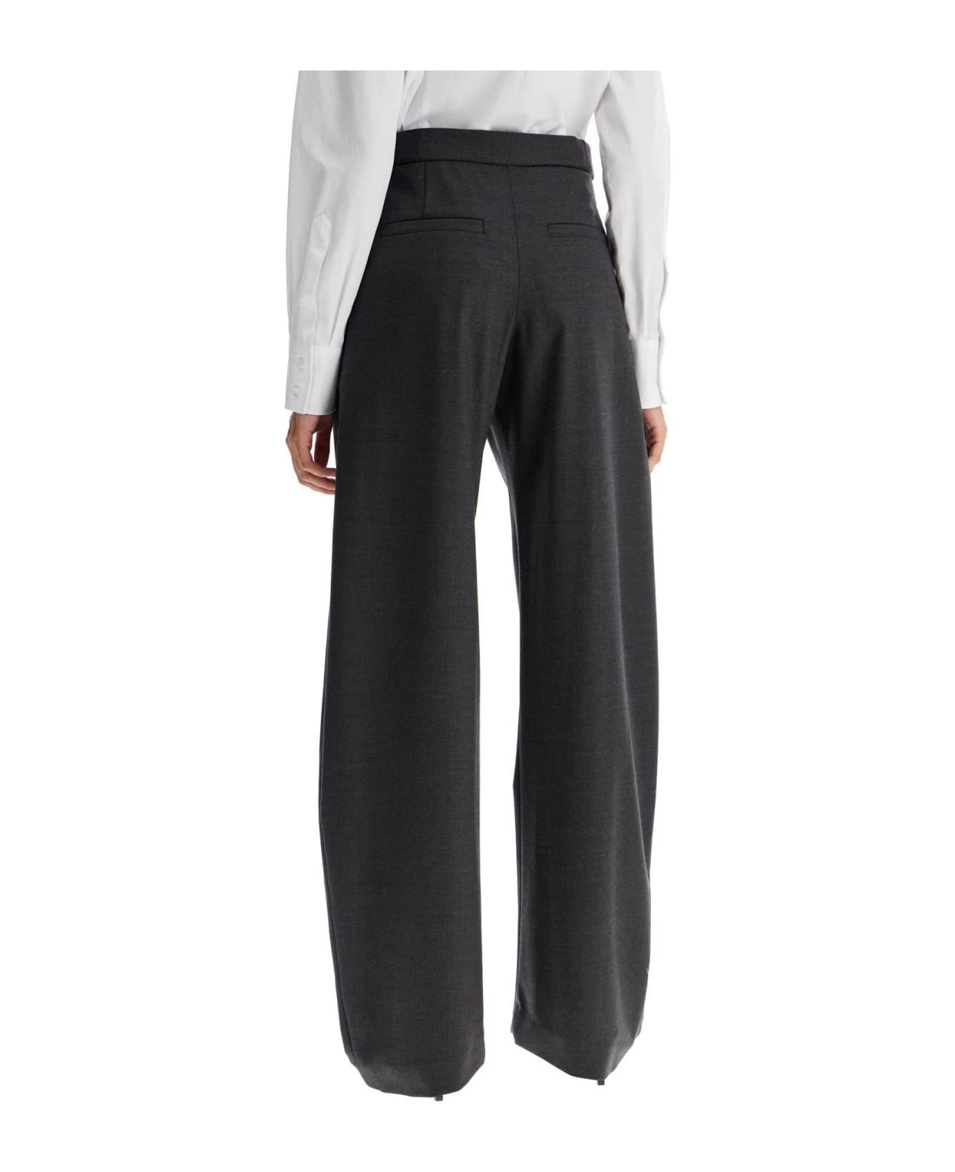 Brunello Cucinelli High Rise Wide Leg Trousers