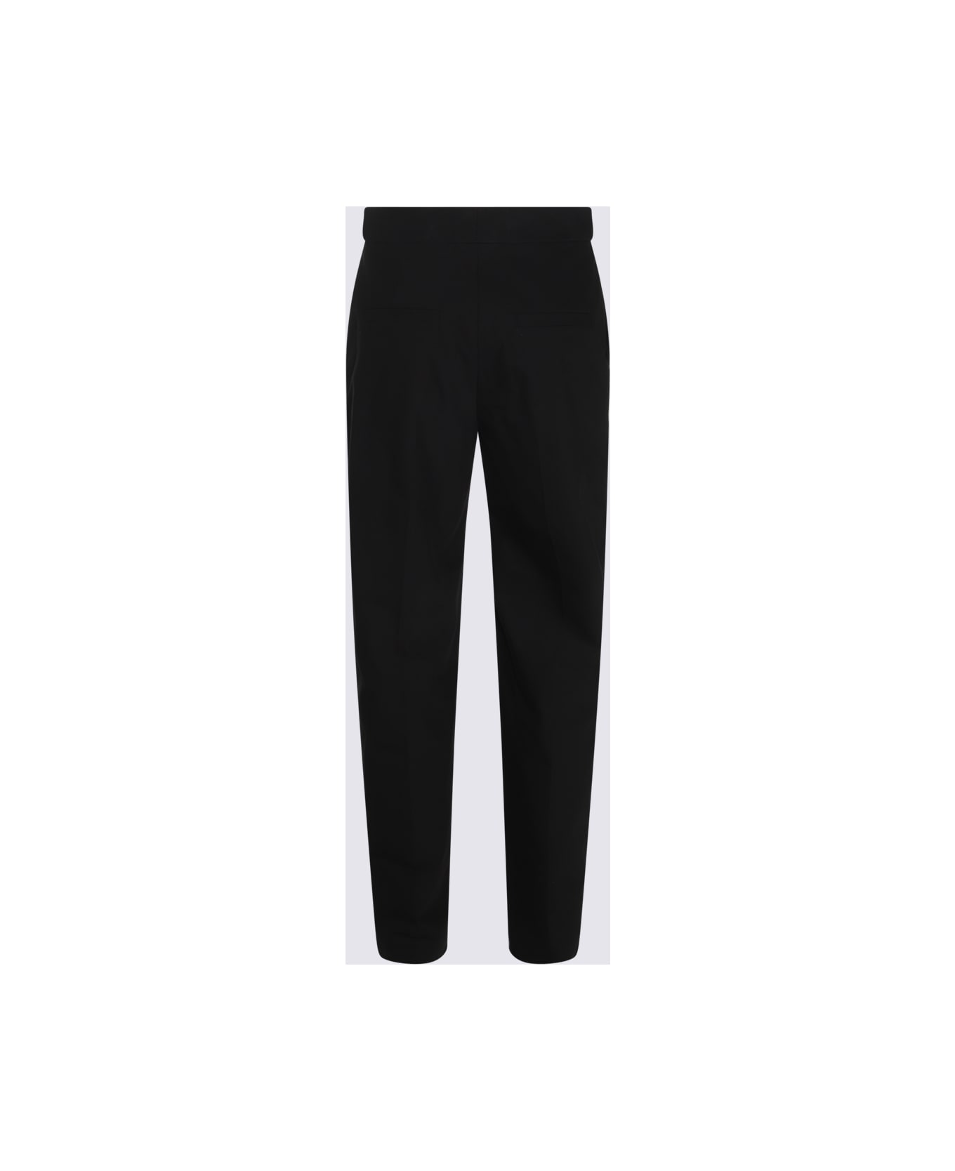 Brunello Cucinelli Black Cotton Pants - Black
