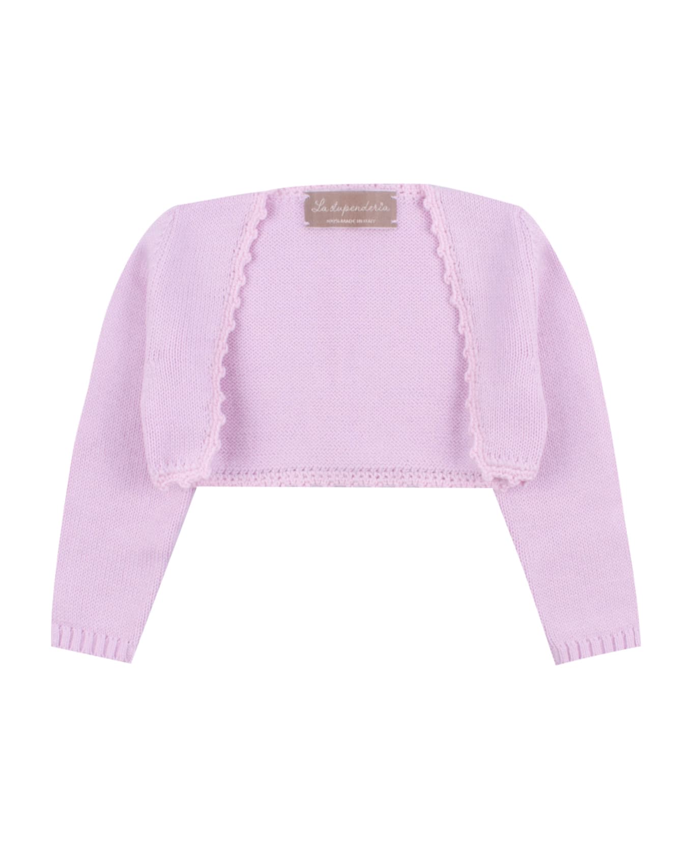 La stupenderia Cotton Sweater - Rose