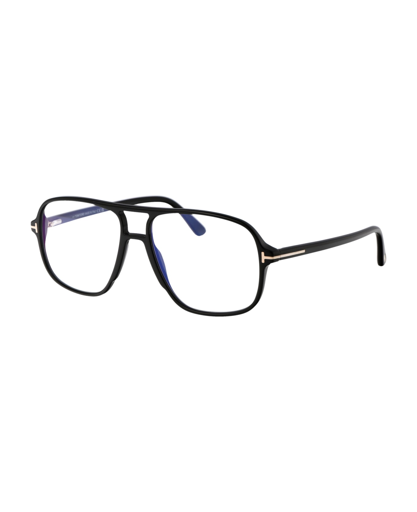 Tom Ford Eyewear Ft5737-b Glasses - 001 Nero Lucido アイウェア