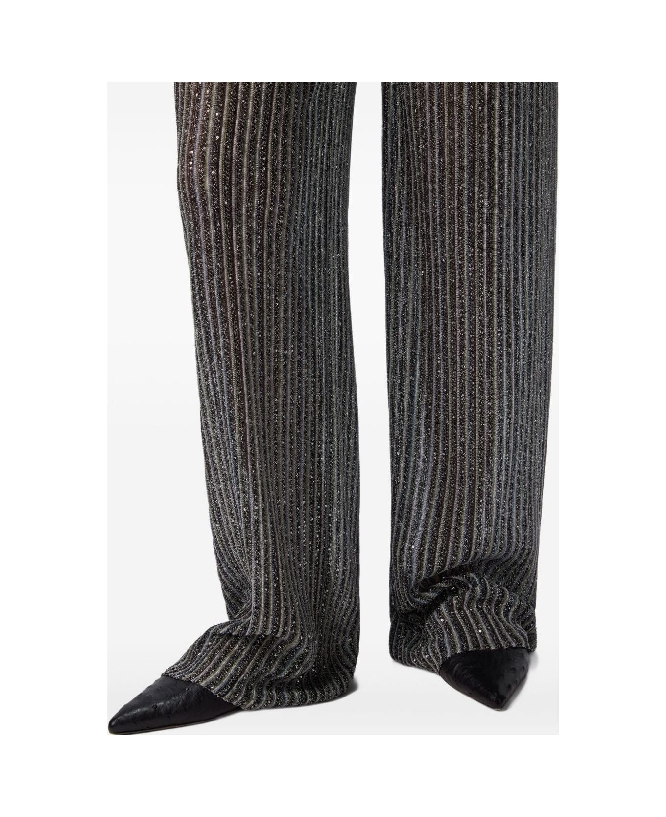 Missoni Strigh-leg Trousers - Grey