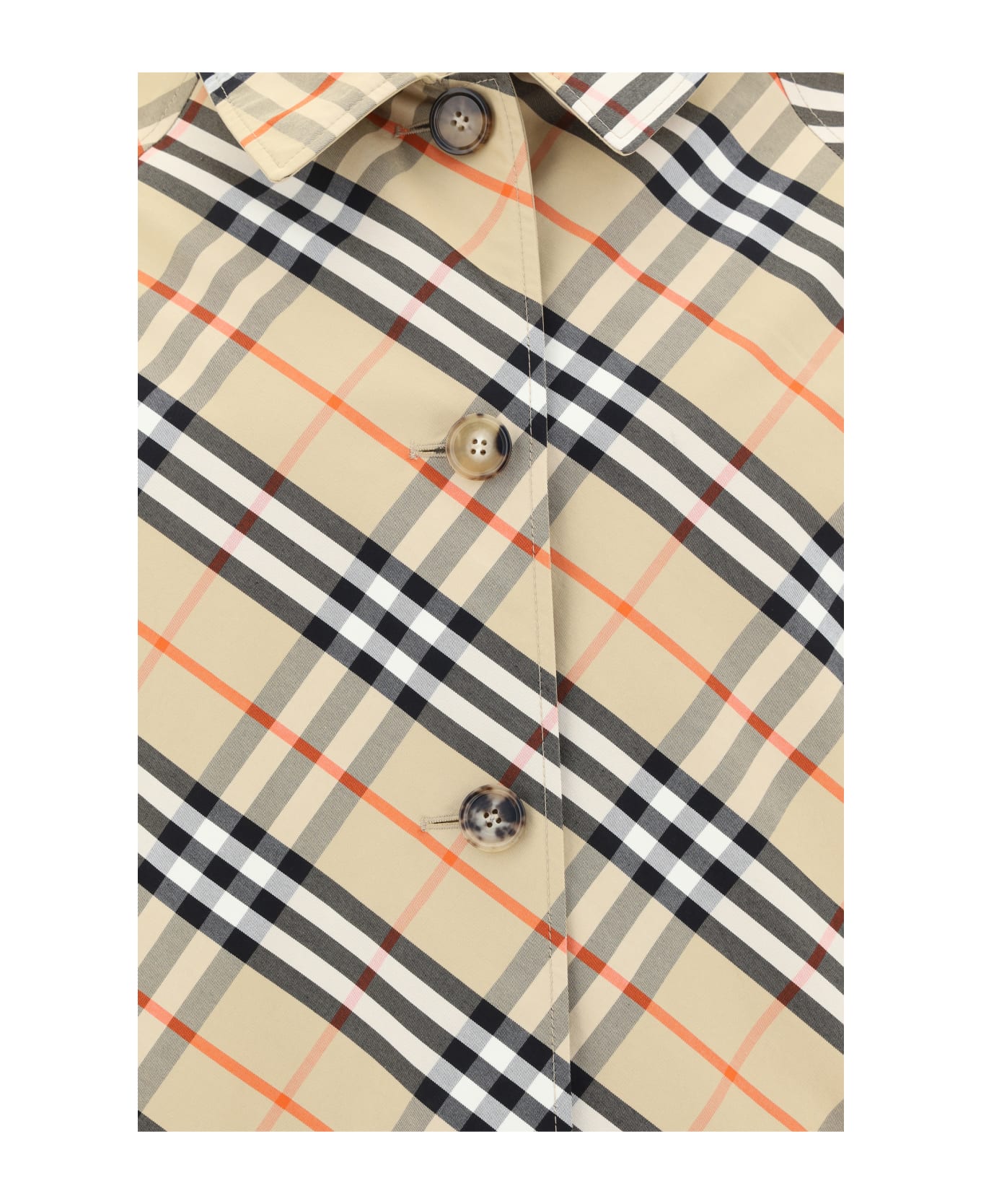 Burberry Reversible Coat - Flax
