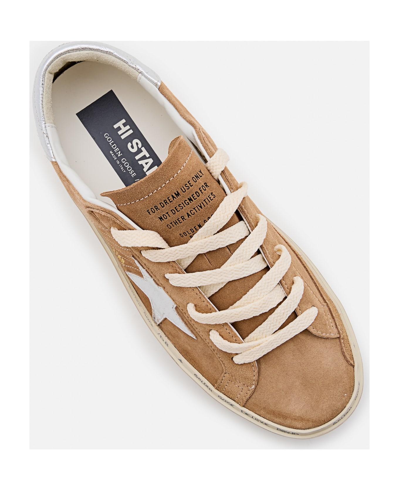 Golden Goose Hi Star Suede Sneakers - Brown