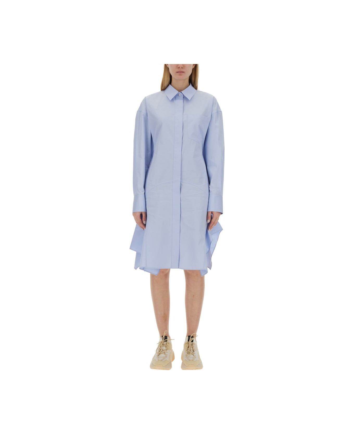 Stella McCartney Shirt Dress - AZURE ワンピース＆ドレス