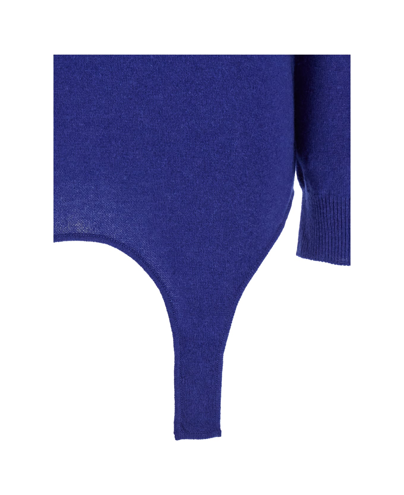 Saint Laurent Electric Blue Cashmere Sweater - Blue