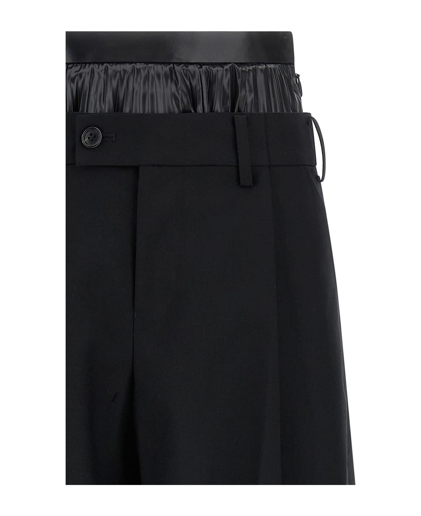 Junya Watanabe Double Layer Trousers - Black  