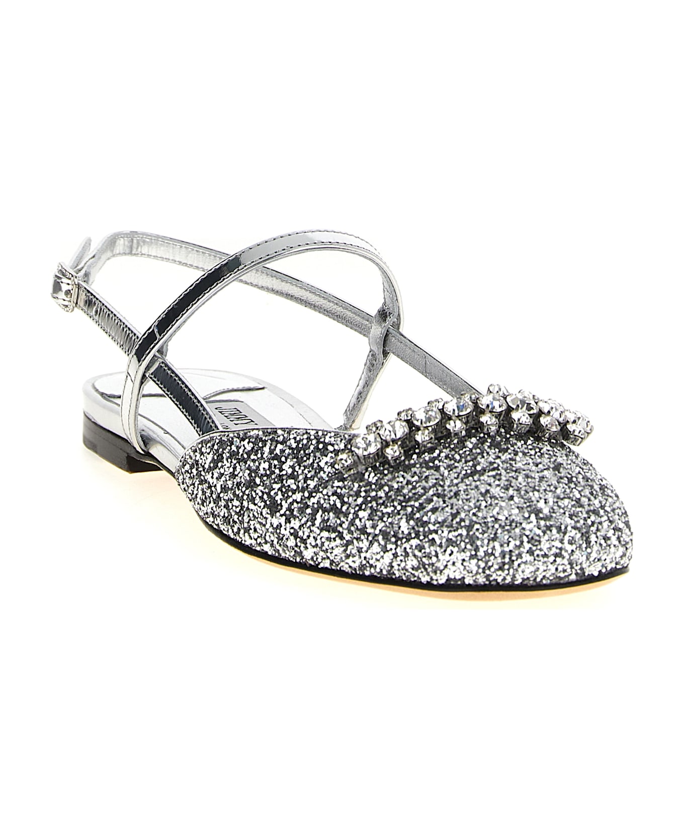 Jimmy Choo 
belinda
 Slingback - Silver