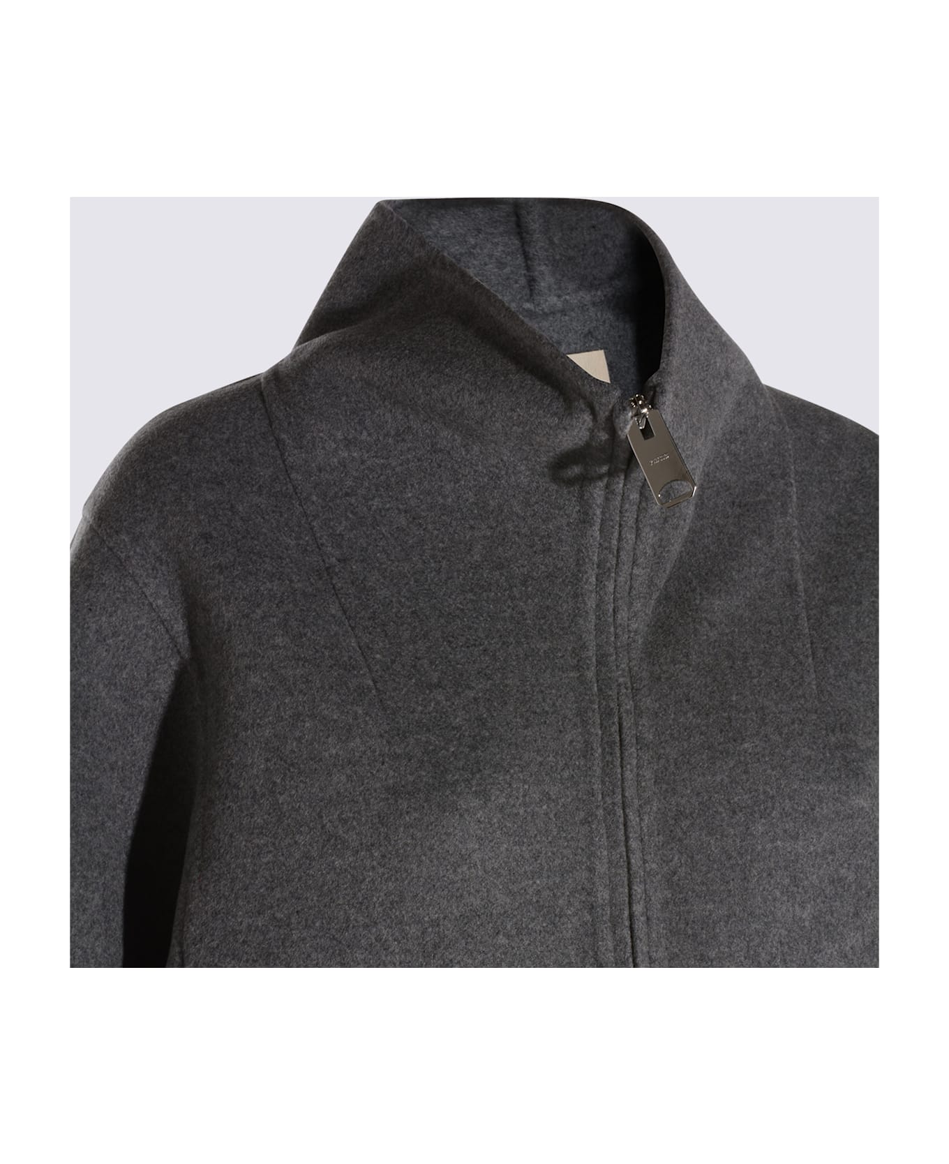 Khaite Grey Wool Coat - Grey