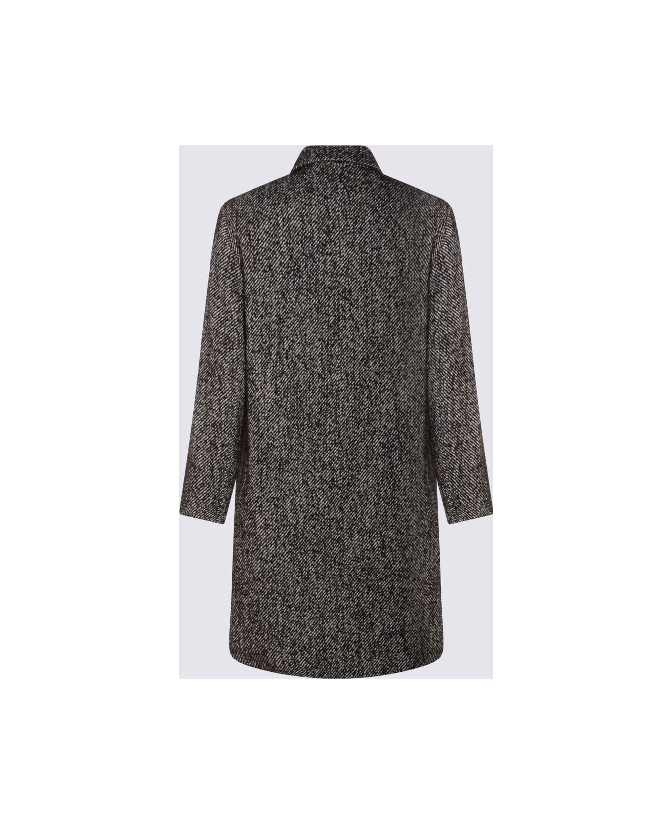NN07 Grey Wool Franco Coat - DEMITASSE