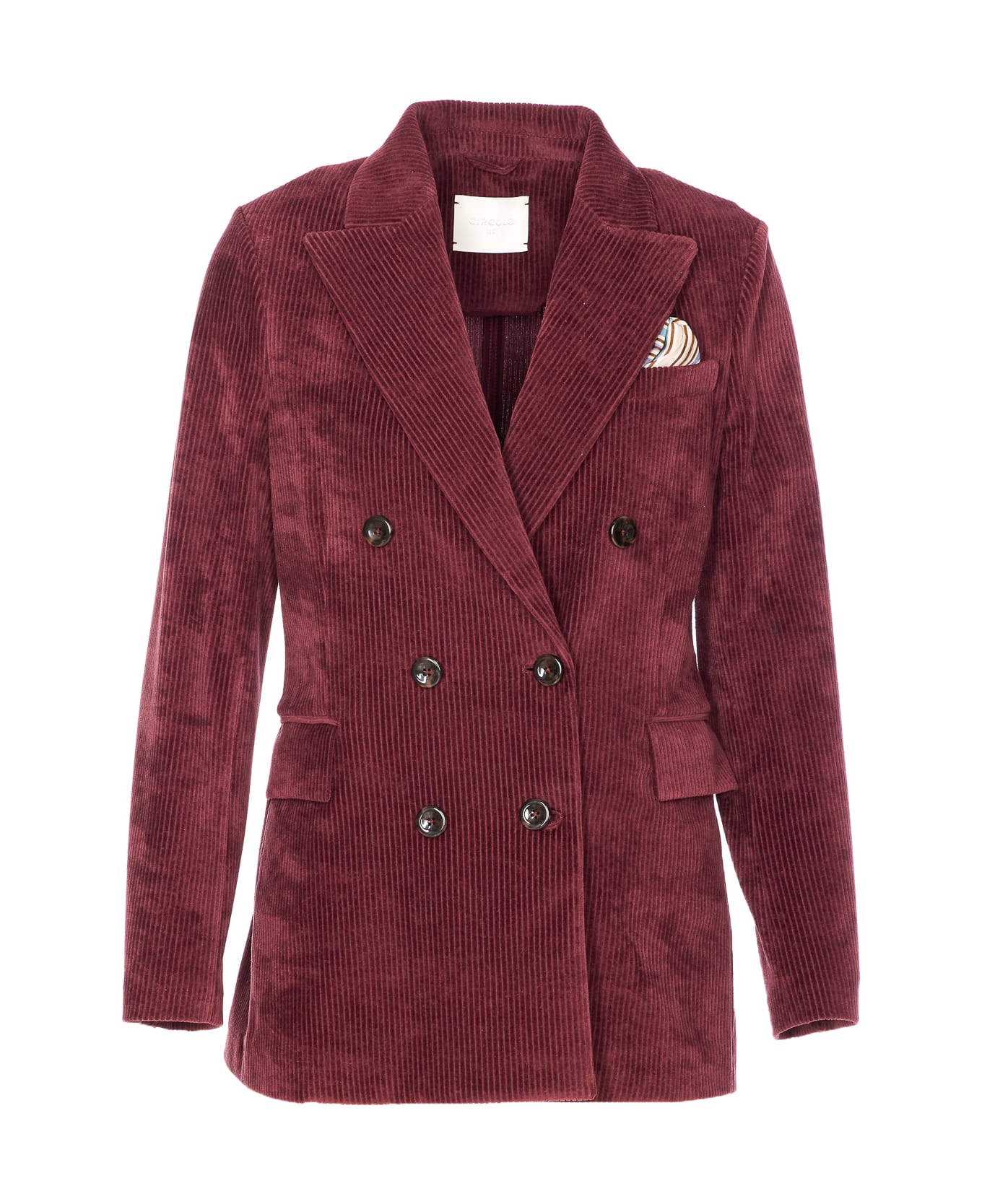 Circolo 1901 Double Breasted Jacket - Red