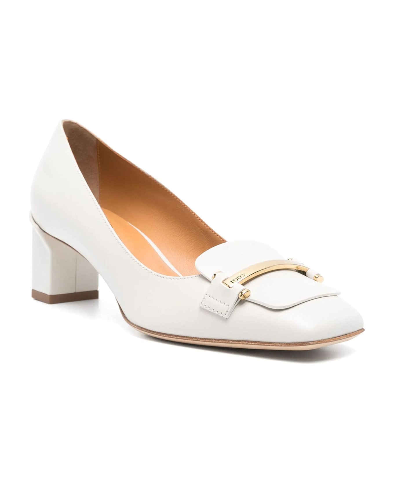 Tod
s Leather Pumps - Neutro