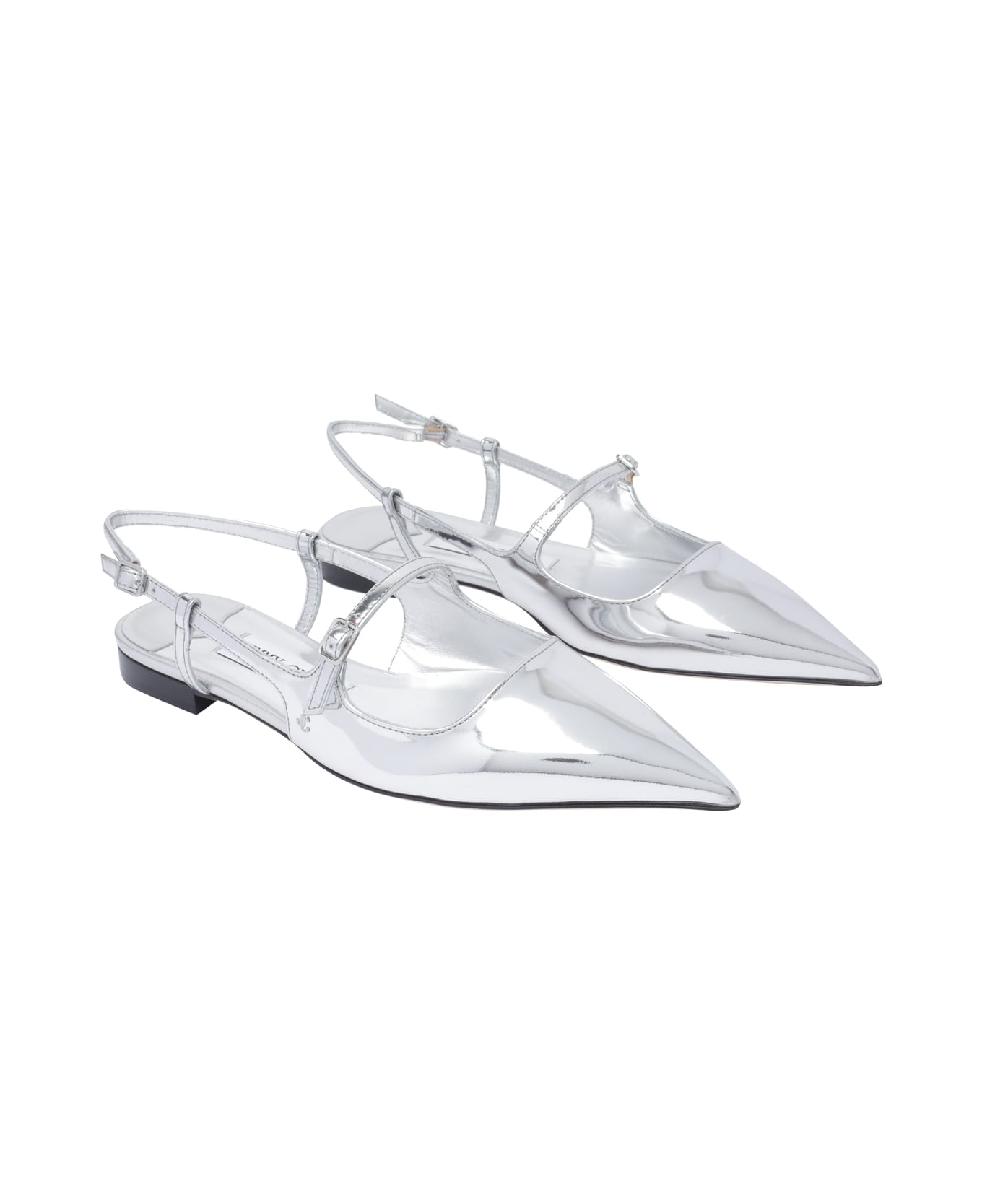 Jimmy Choo Didi Flats - Silver